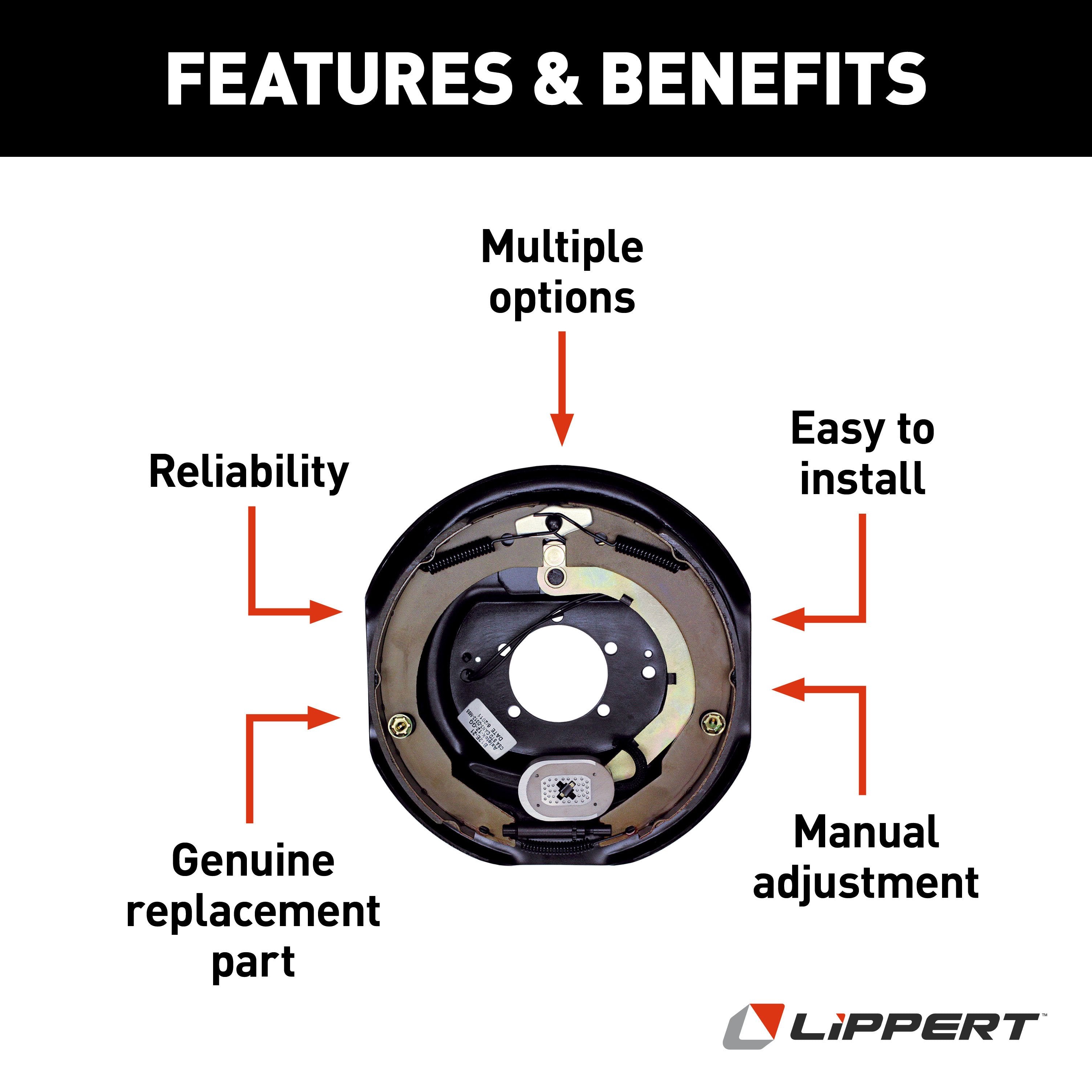 Trailer Brakes,Electric Drum Brake Assemblies