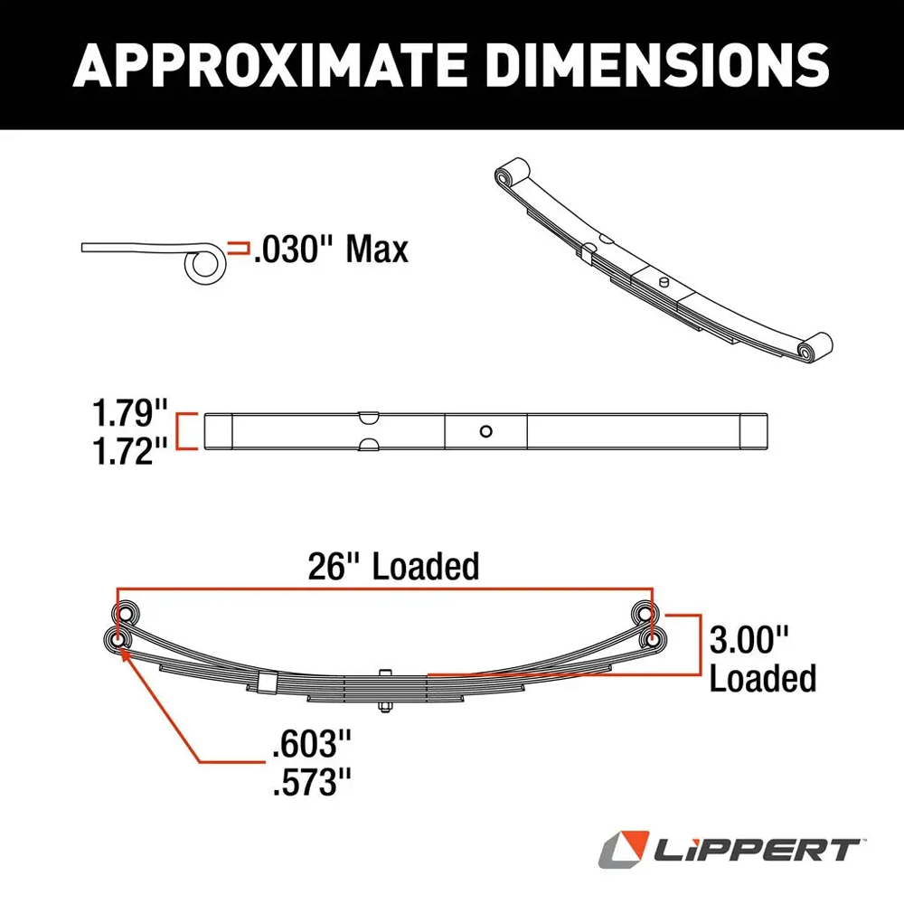Leaf Springs,Double Eye Springs