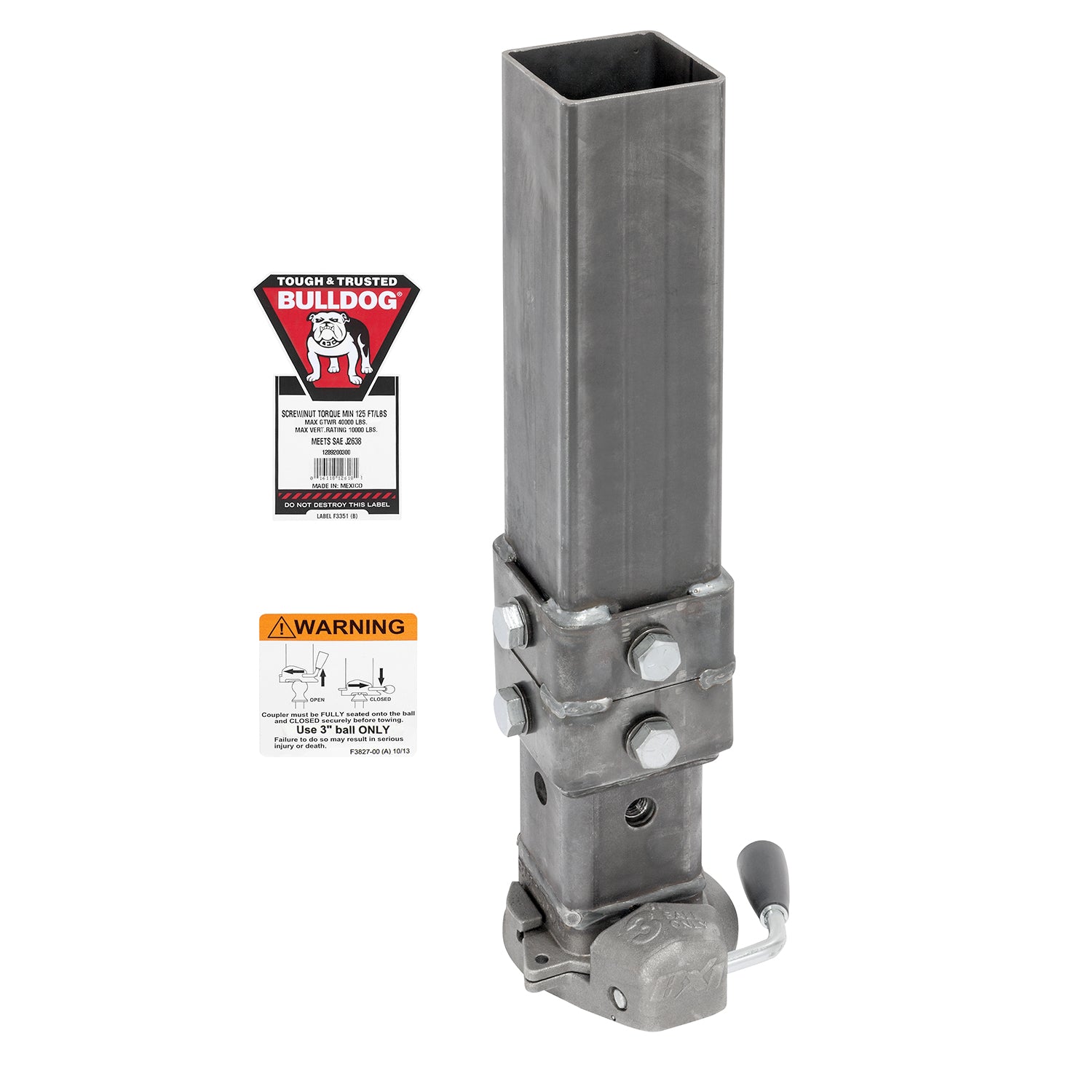 Gooseneck Trailer Coupler,Square Coupler 3 Inch Ball