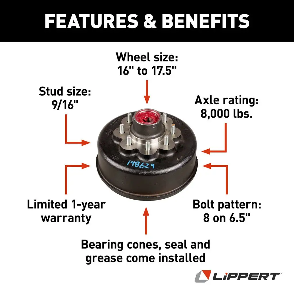 Trailer Brakes,Wheel Hubs and Brake Drums