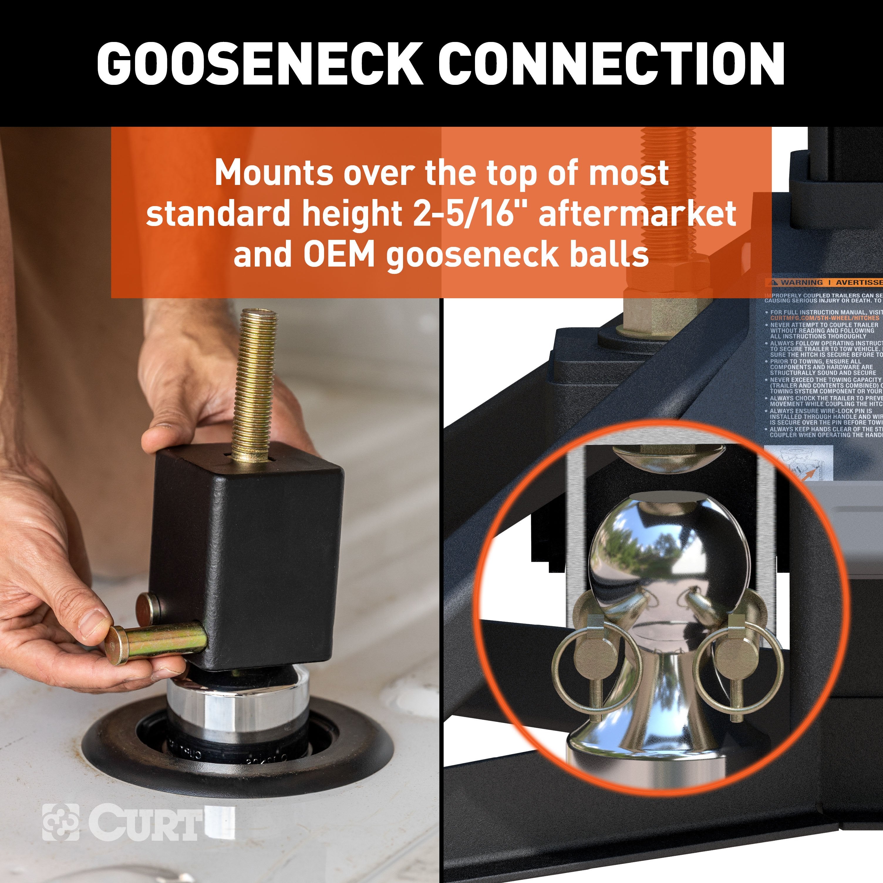 5th Wheel and Gooseneck Hitch Parts,Adapters