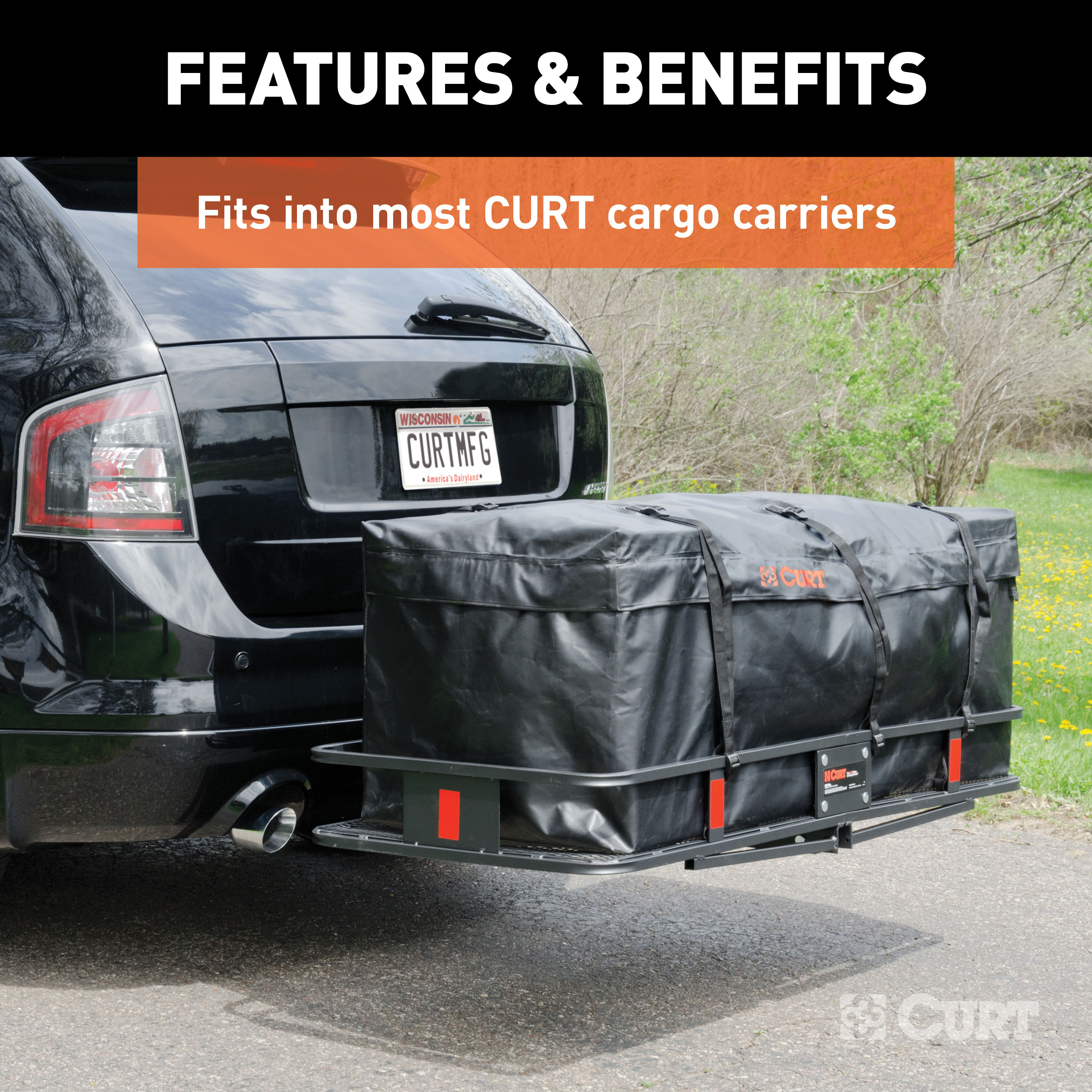 Hitch Mounted Cargo,Hitch Cargo Carrier Bag