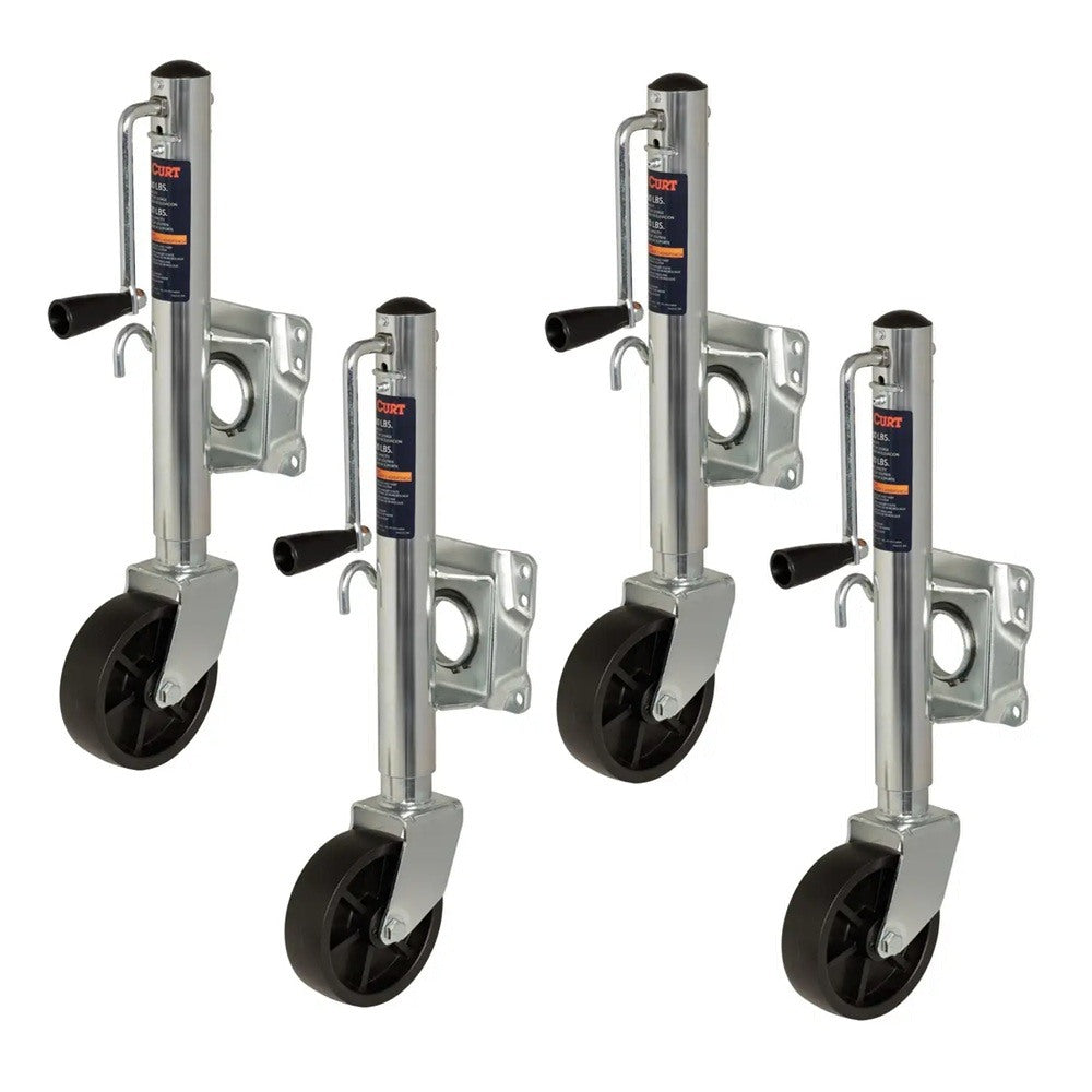 Boat Trailer Jacks,Snap-Ring Style Swivel Bracket Jack