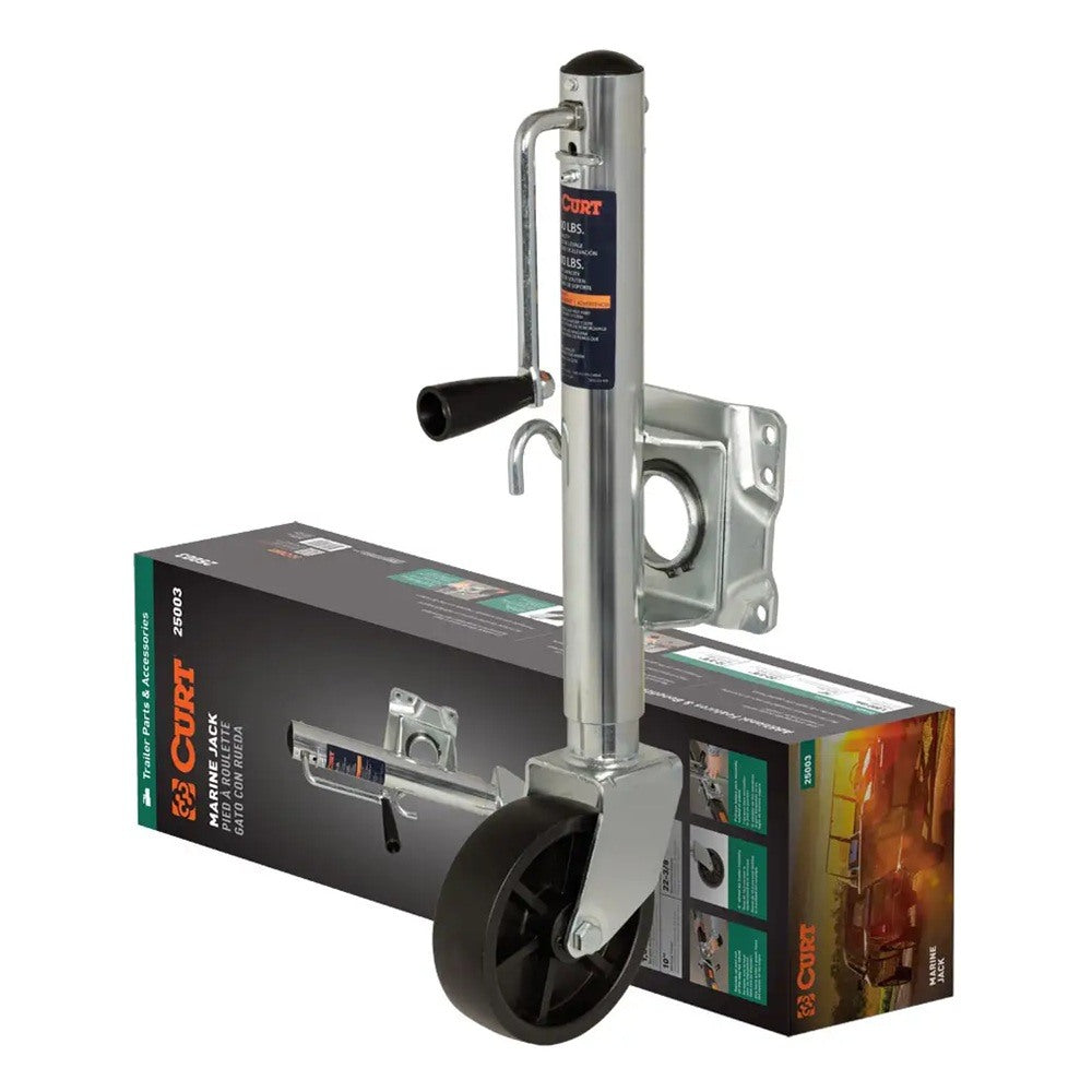 Boat Trailer Jacks,Snap-Ring Style Swivel Bracket Jack