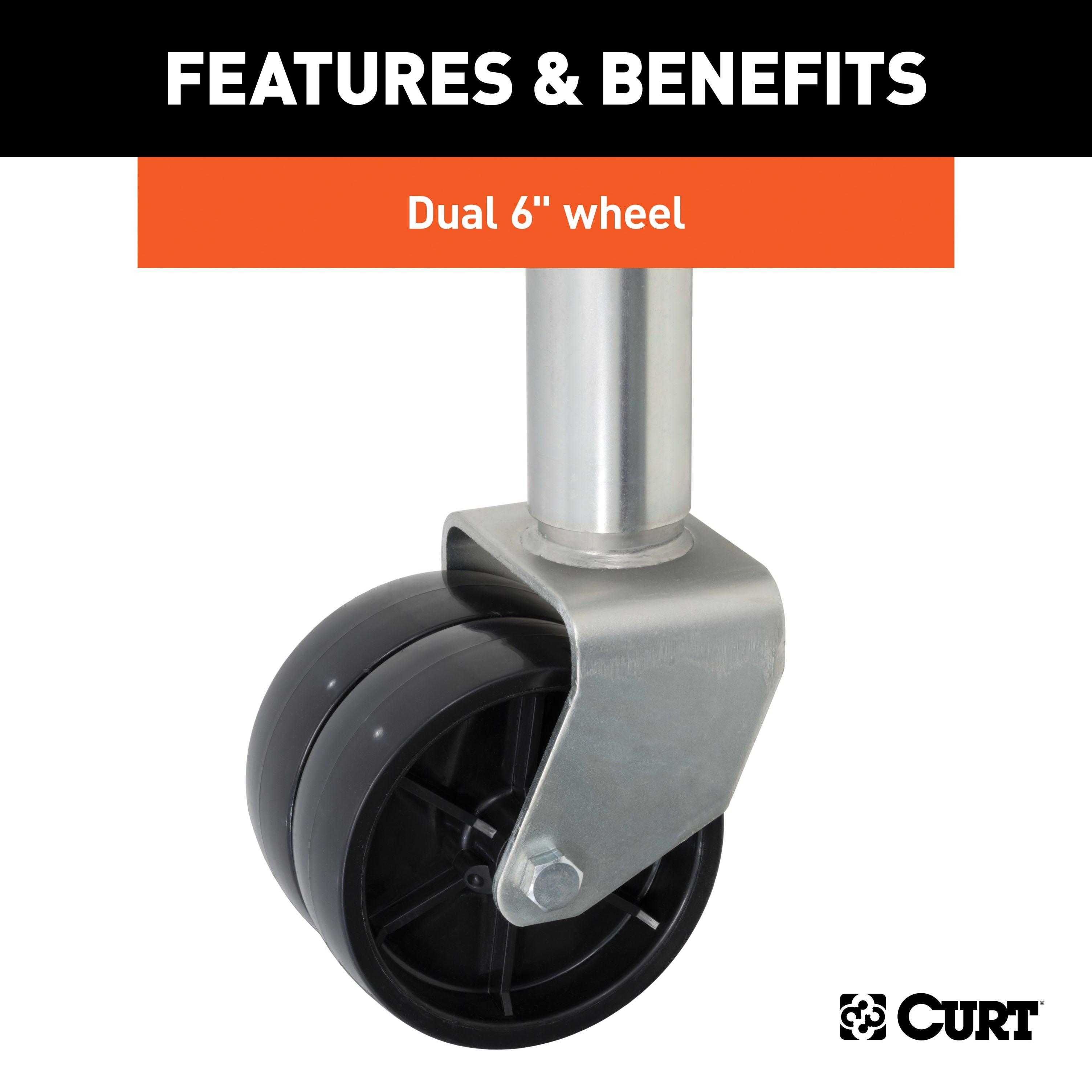 Boat Trailer Jacks,Snap-Ring Style Swivel Bracket Jack