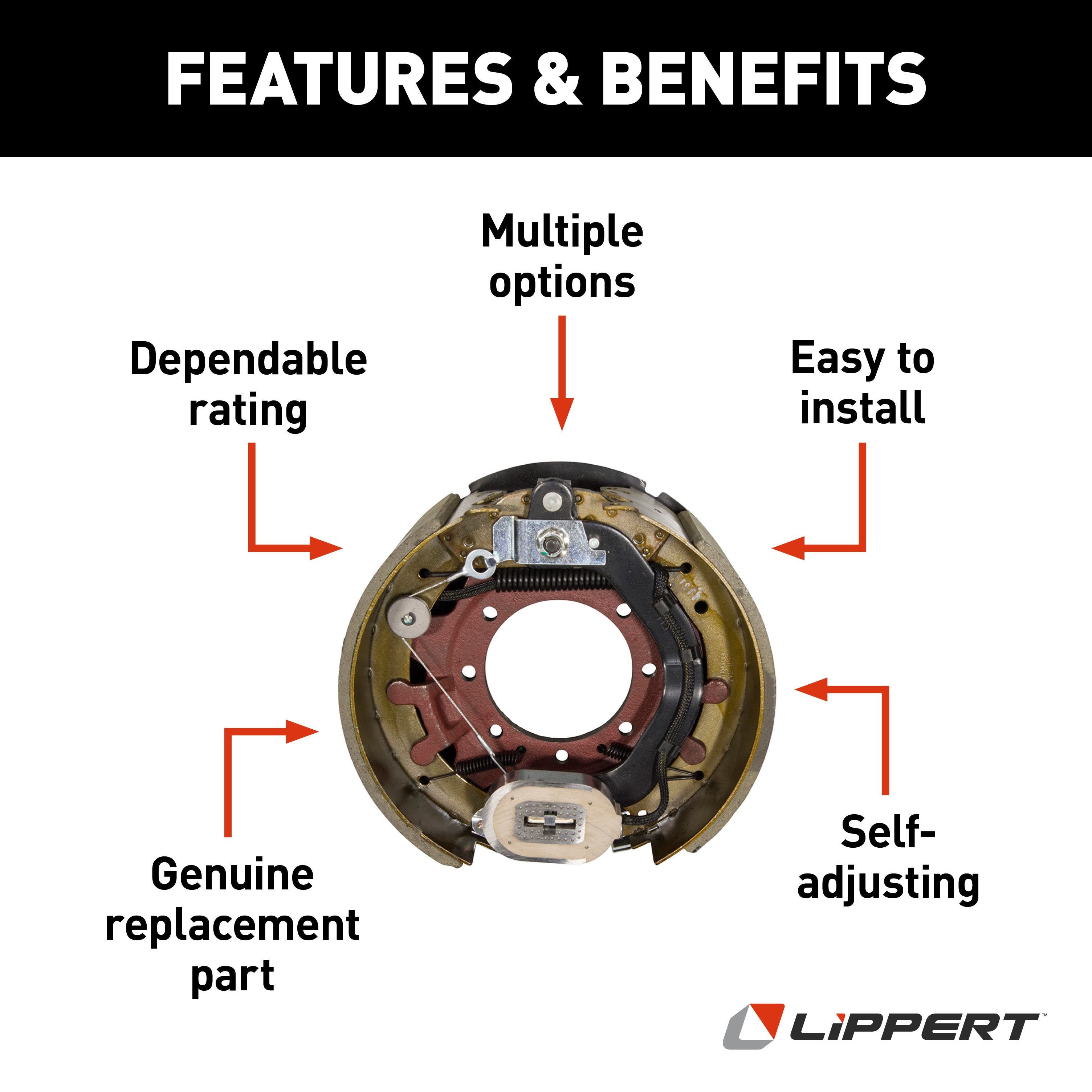 Trailer Brakes,Electric Drum Brake Assemblies