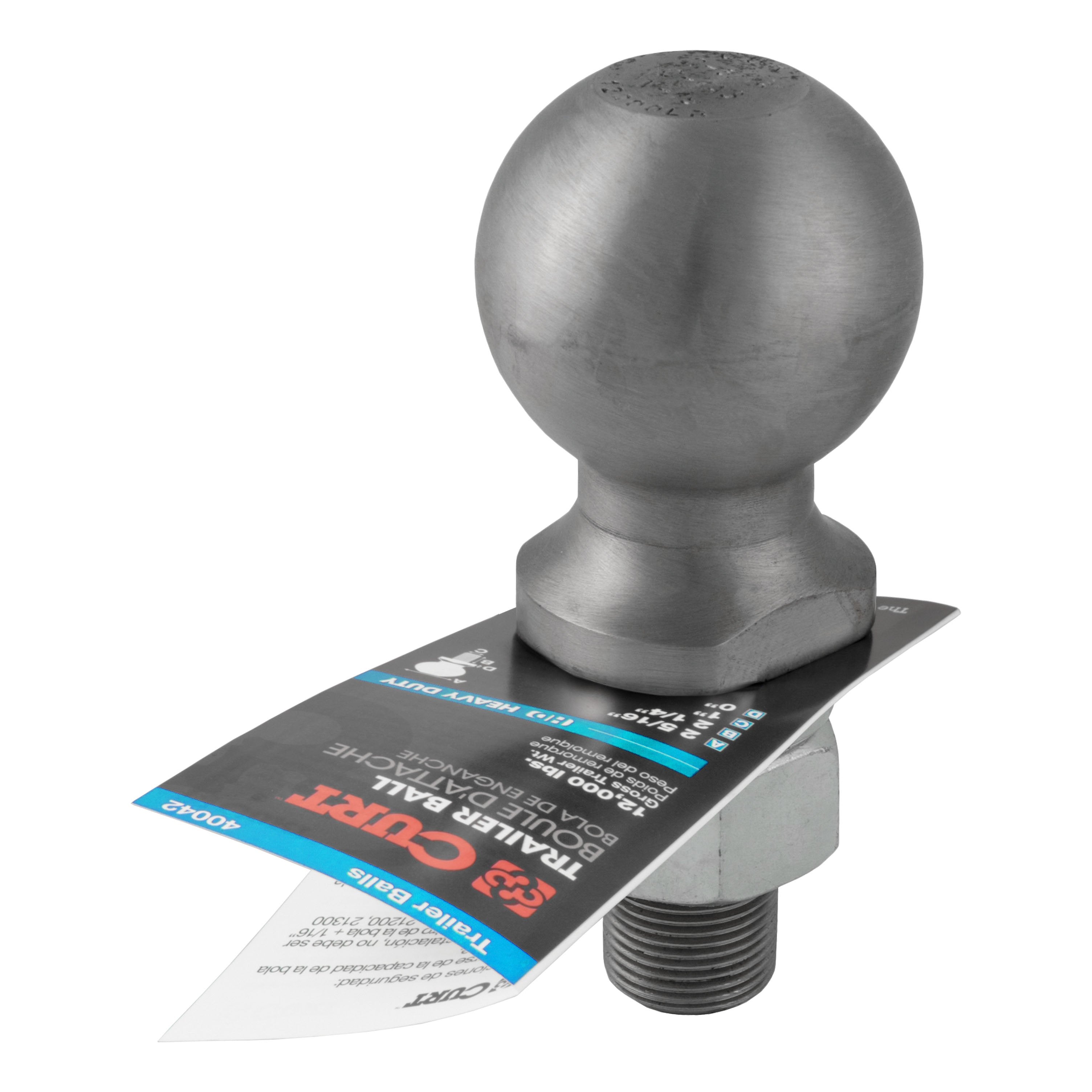 Trailer Hitch Ball,2-5/16 Inch Ball