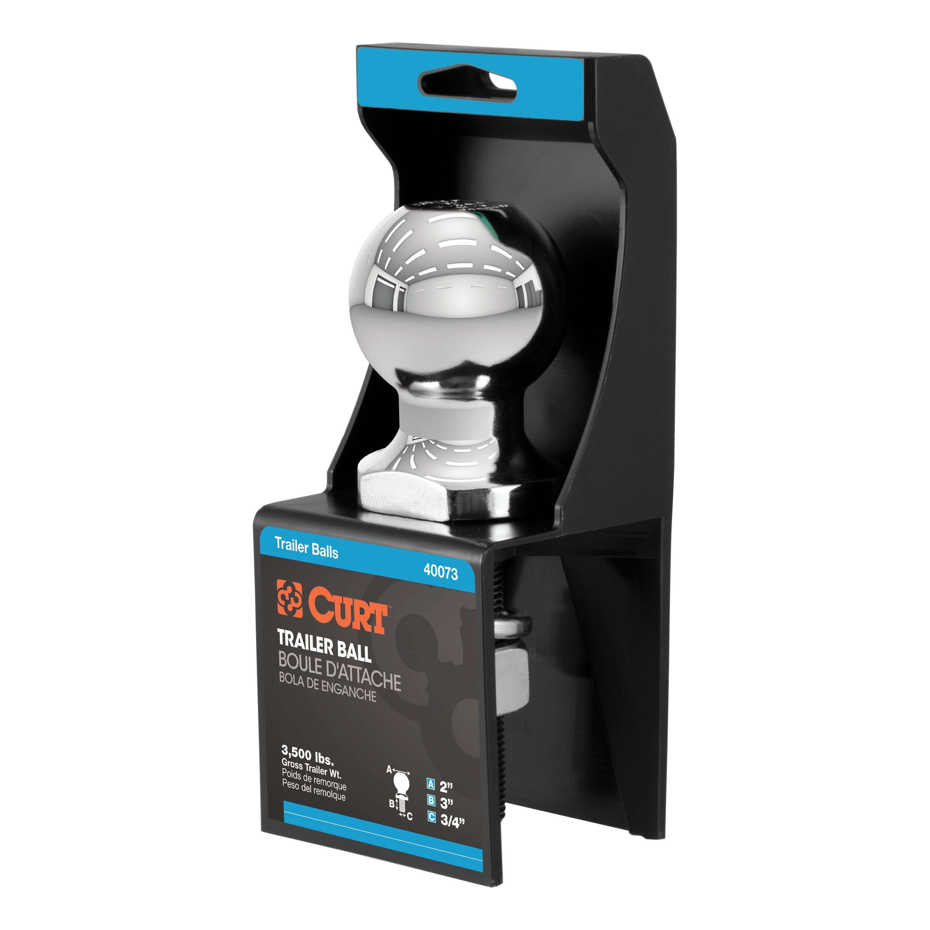 Trailer Hitch Ball,2 Inch Ball