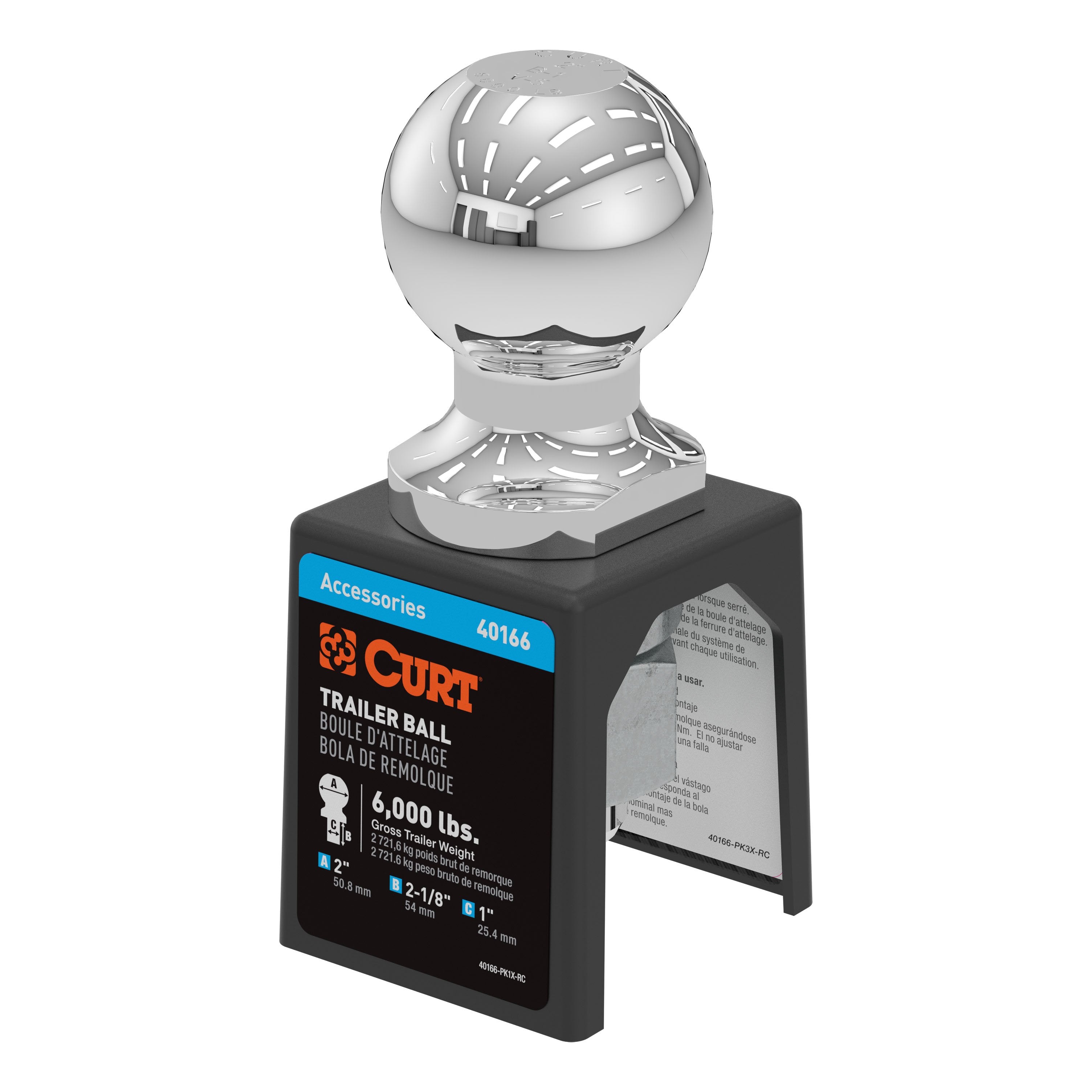 Trailer Hitch Ball,2 Inch Ball
