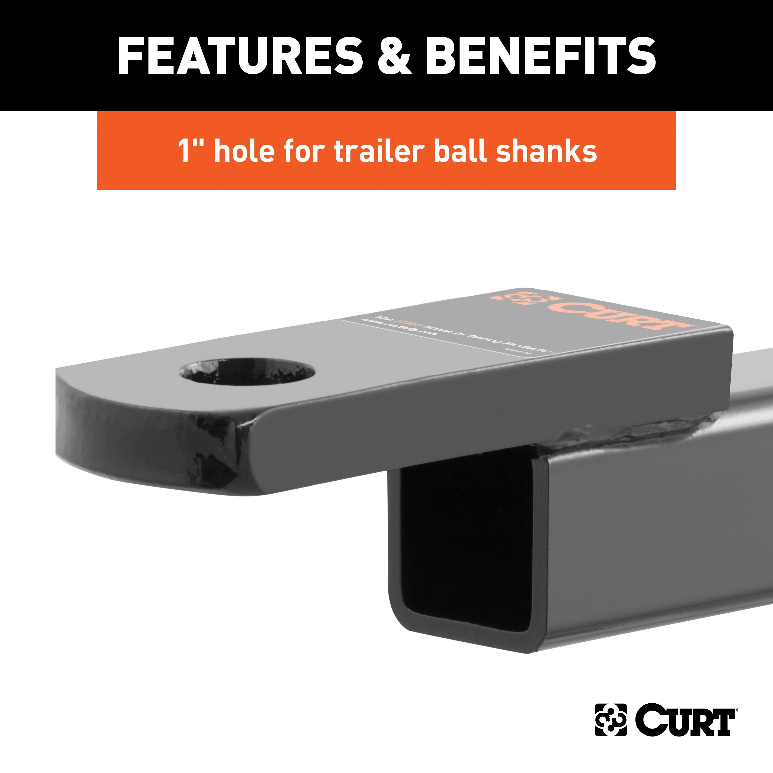 Trailer Hitch Ball Mount,Fixed Ball Mount