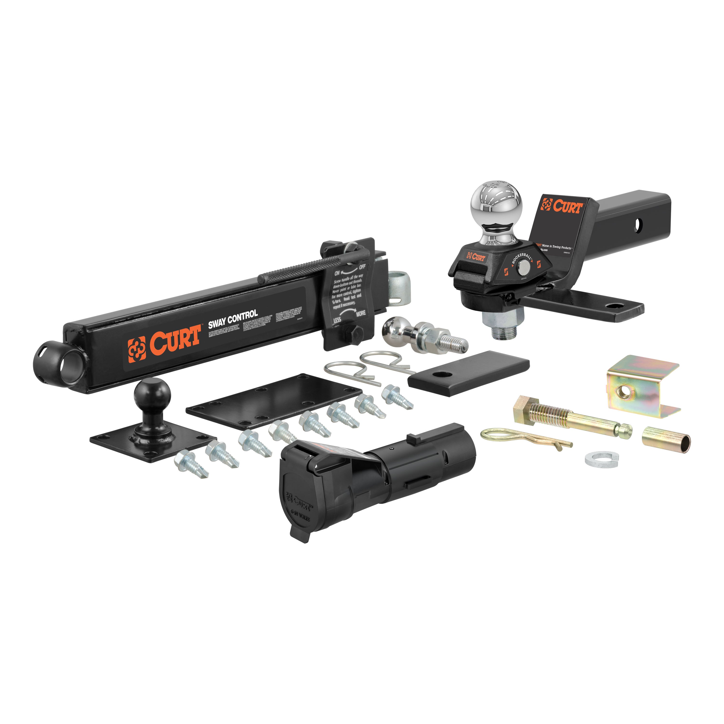 Trailer Hitch Ball Mount,Fixed Ball Mount