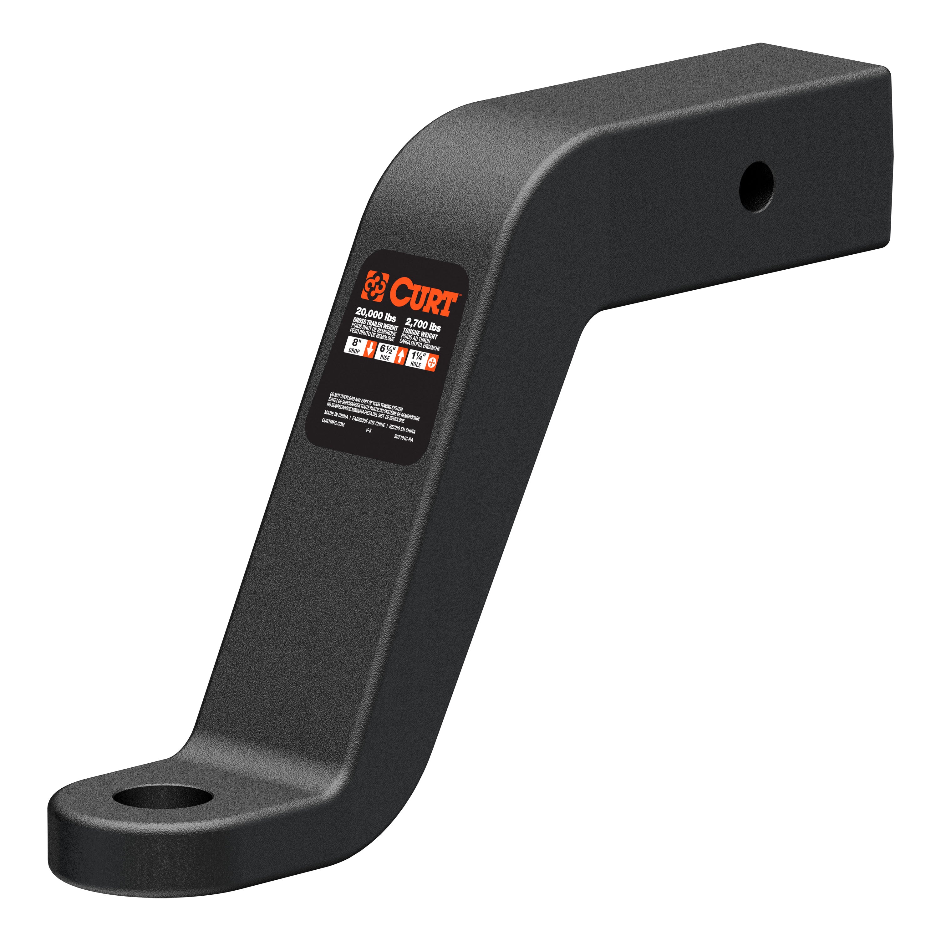 Trailer Hitch Ball Mount,Fixed Ball Mount