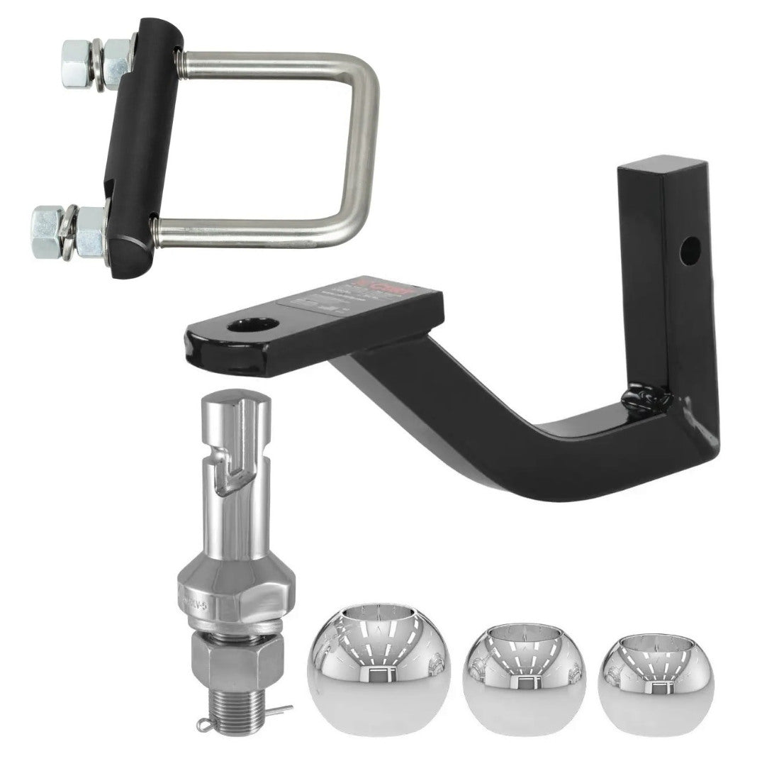 Trailer Hitch Ball Mount,Fixed Ball Mount
