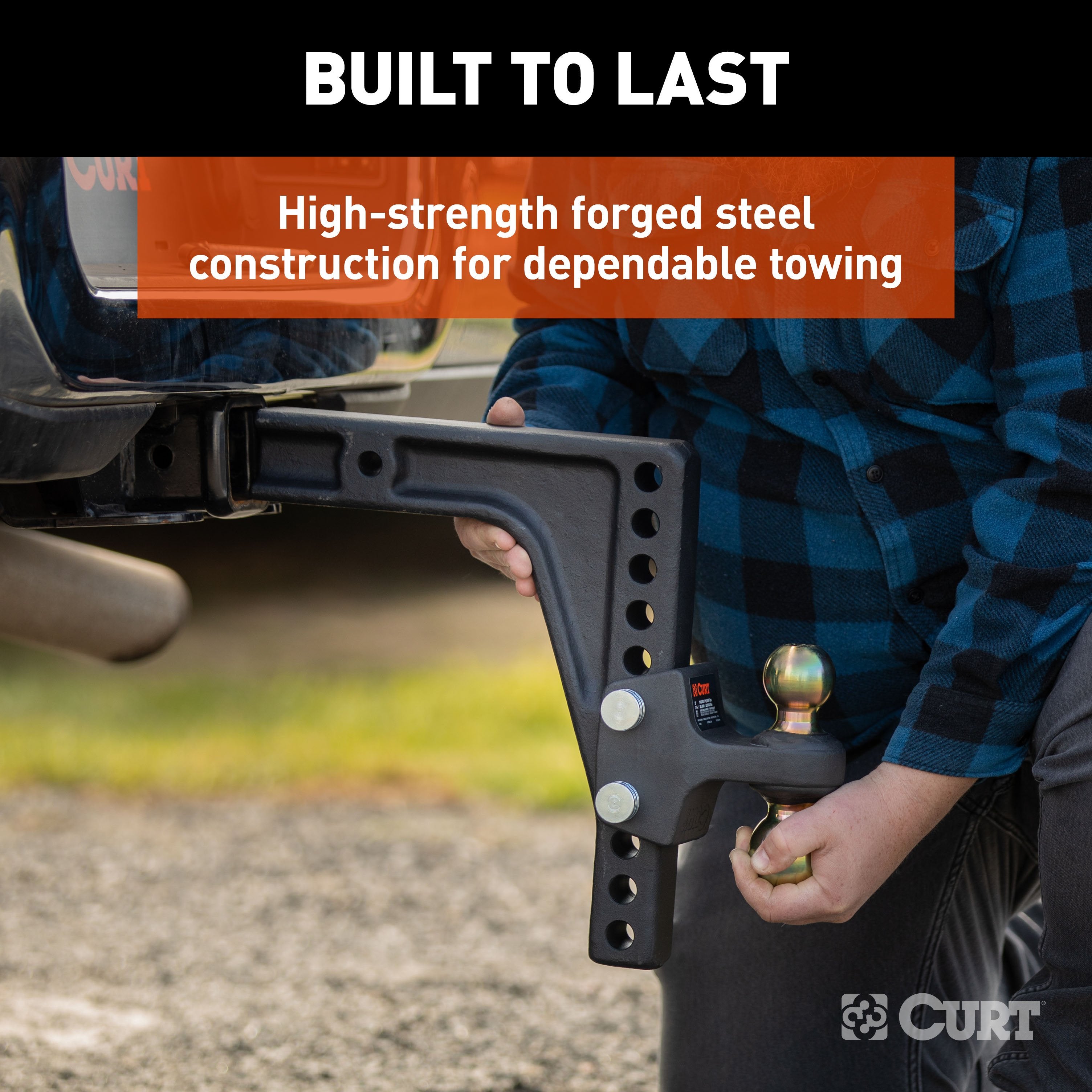 Trailer Hitch Ball Mount,Adjustable Ball Mount