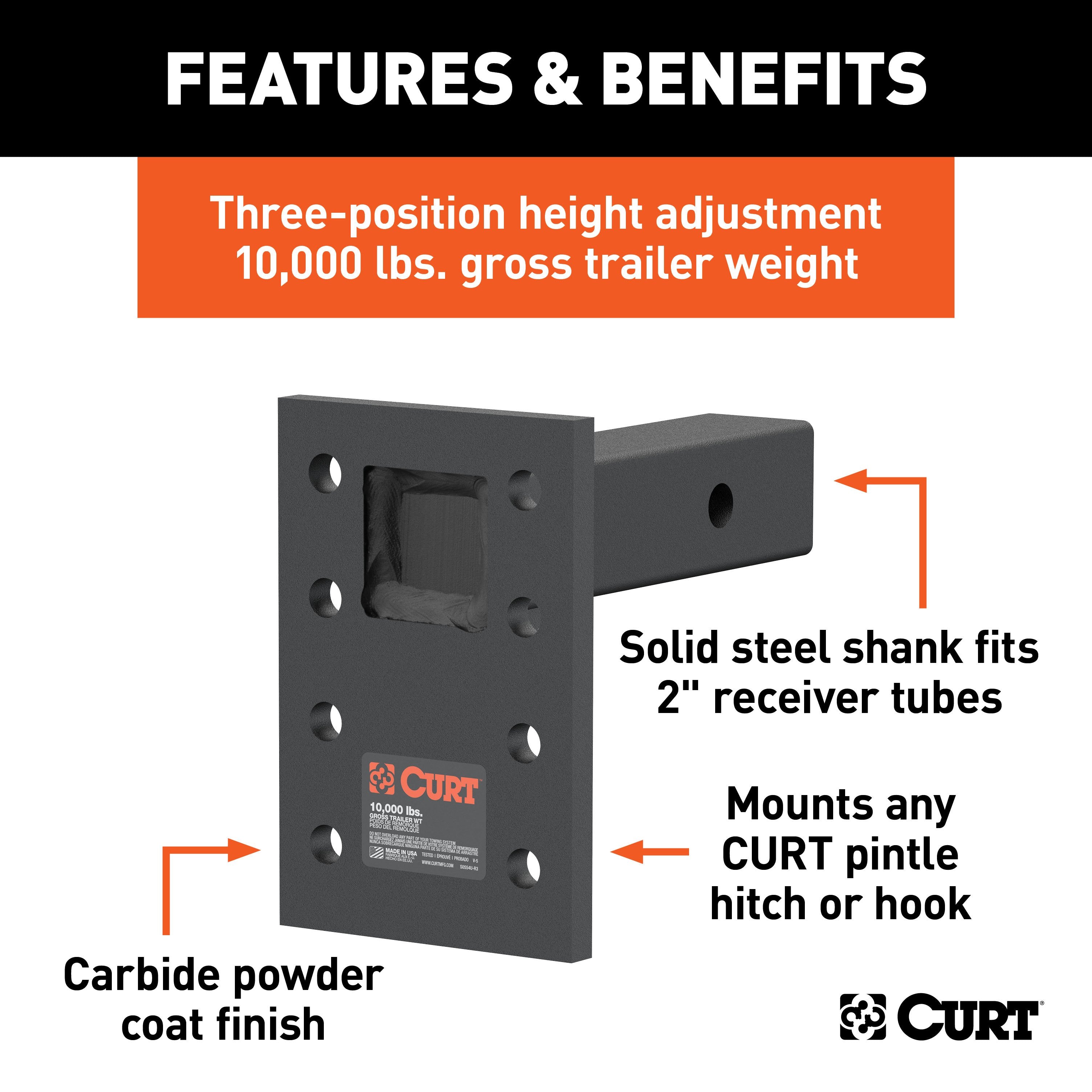 Specialty Towing Components,Pintle Mounting Plate