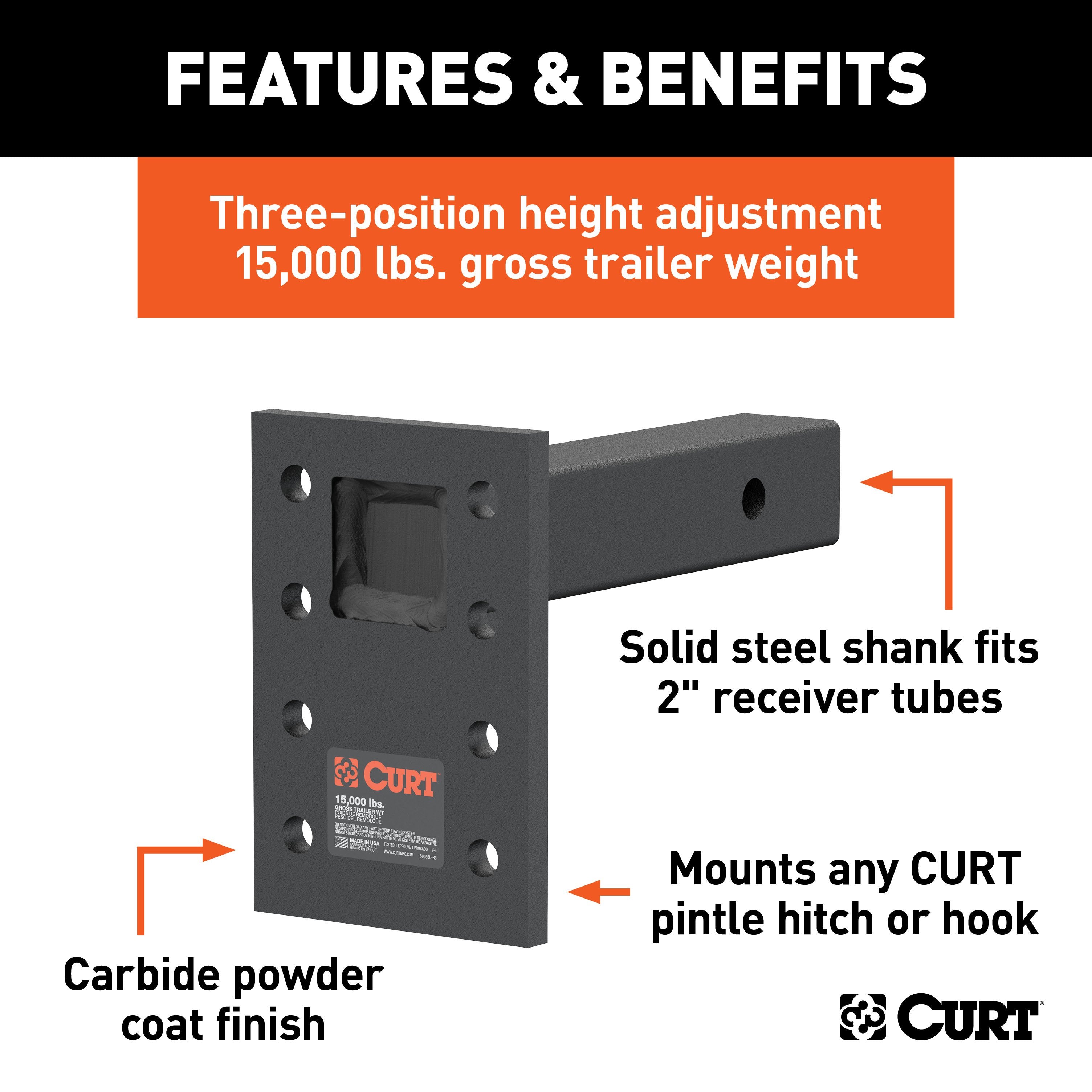 Specialty Towing Components,Pintle Mounting Plate