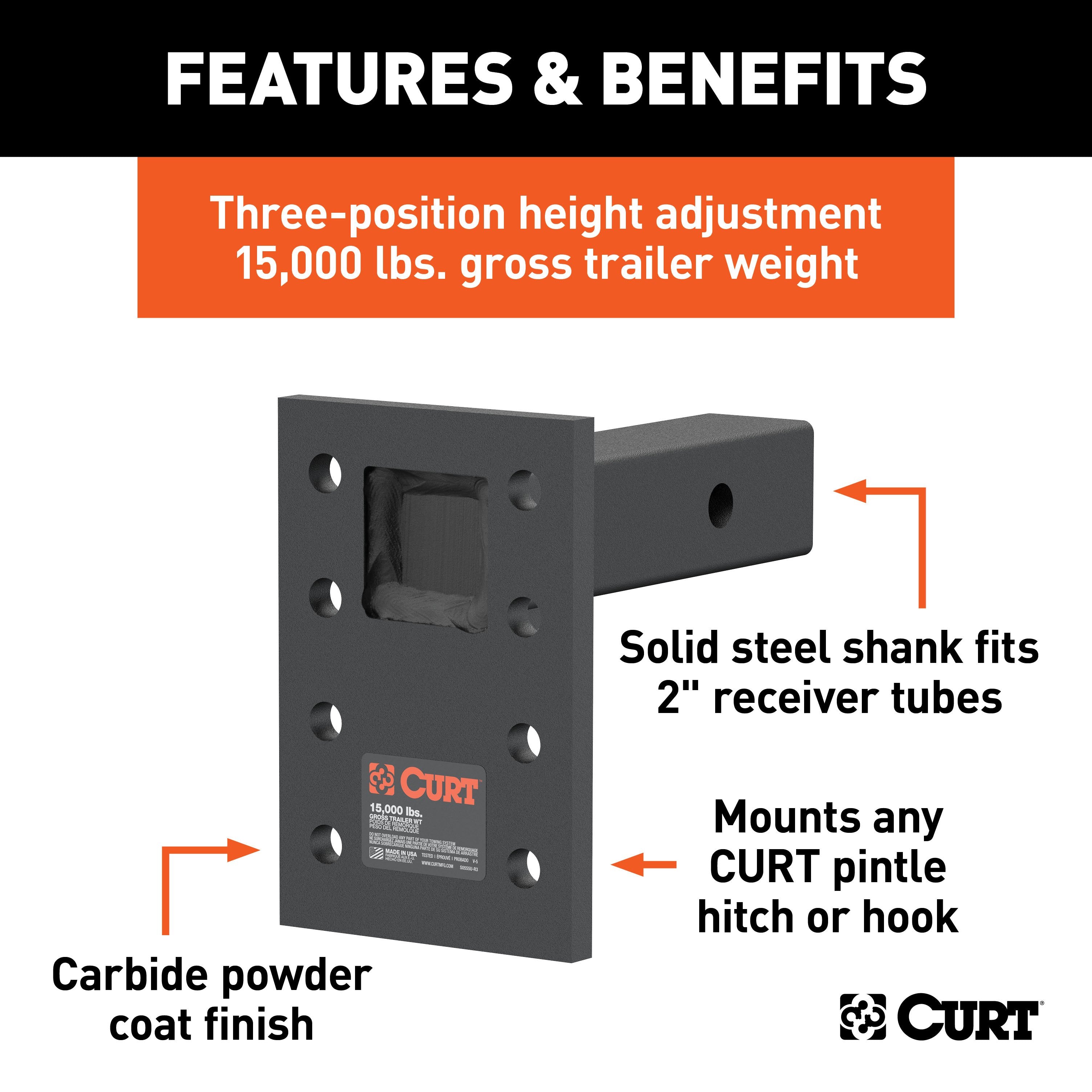 Specialty Towing Components,Pintle Mounting Plate