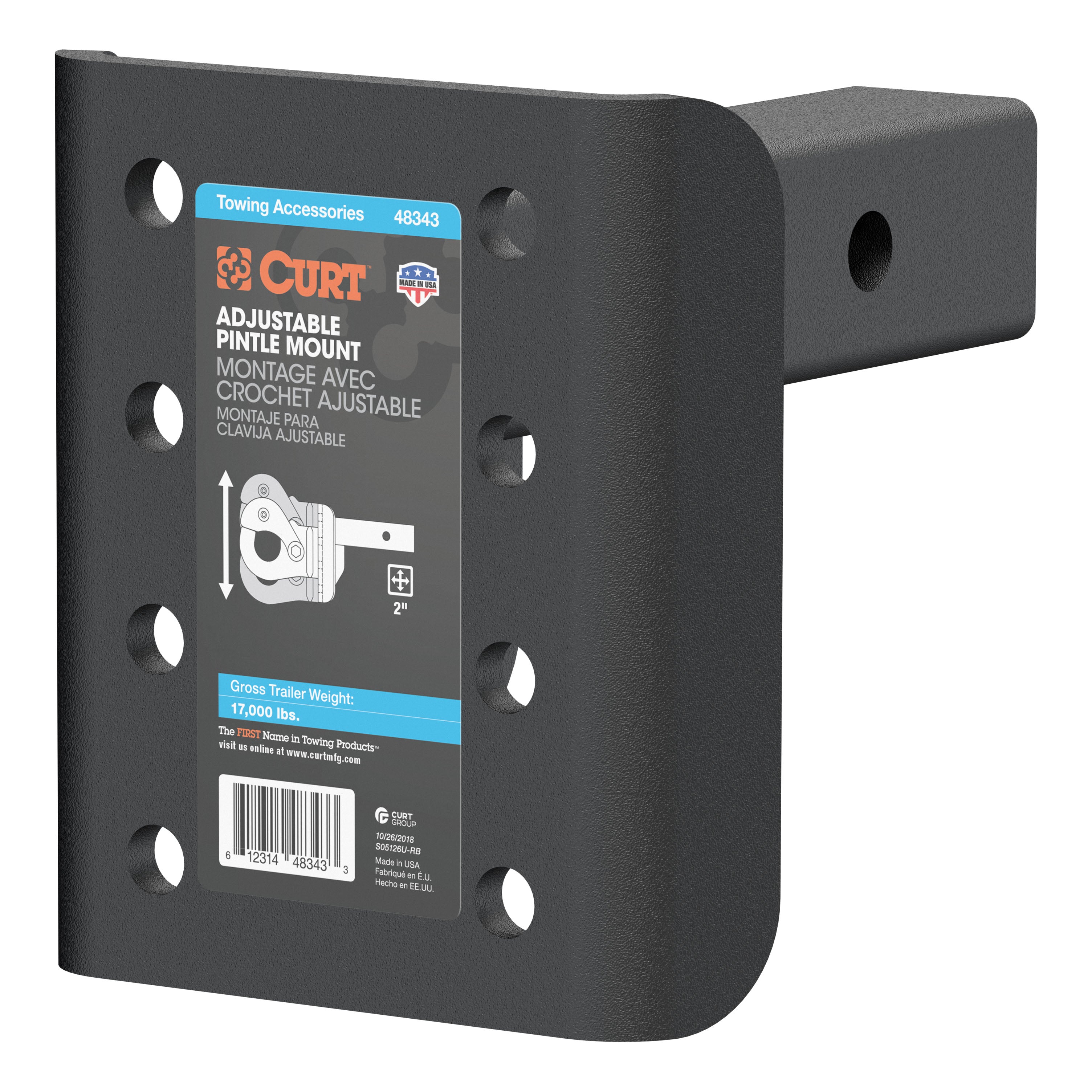 Specialty Towing Components,Pintle Mounting Plate
