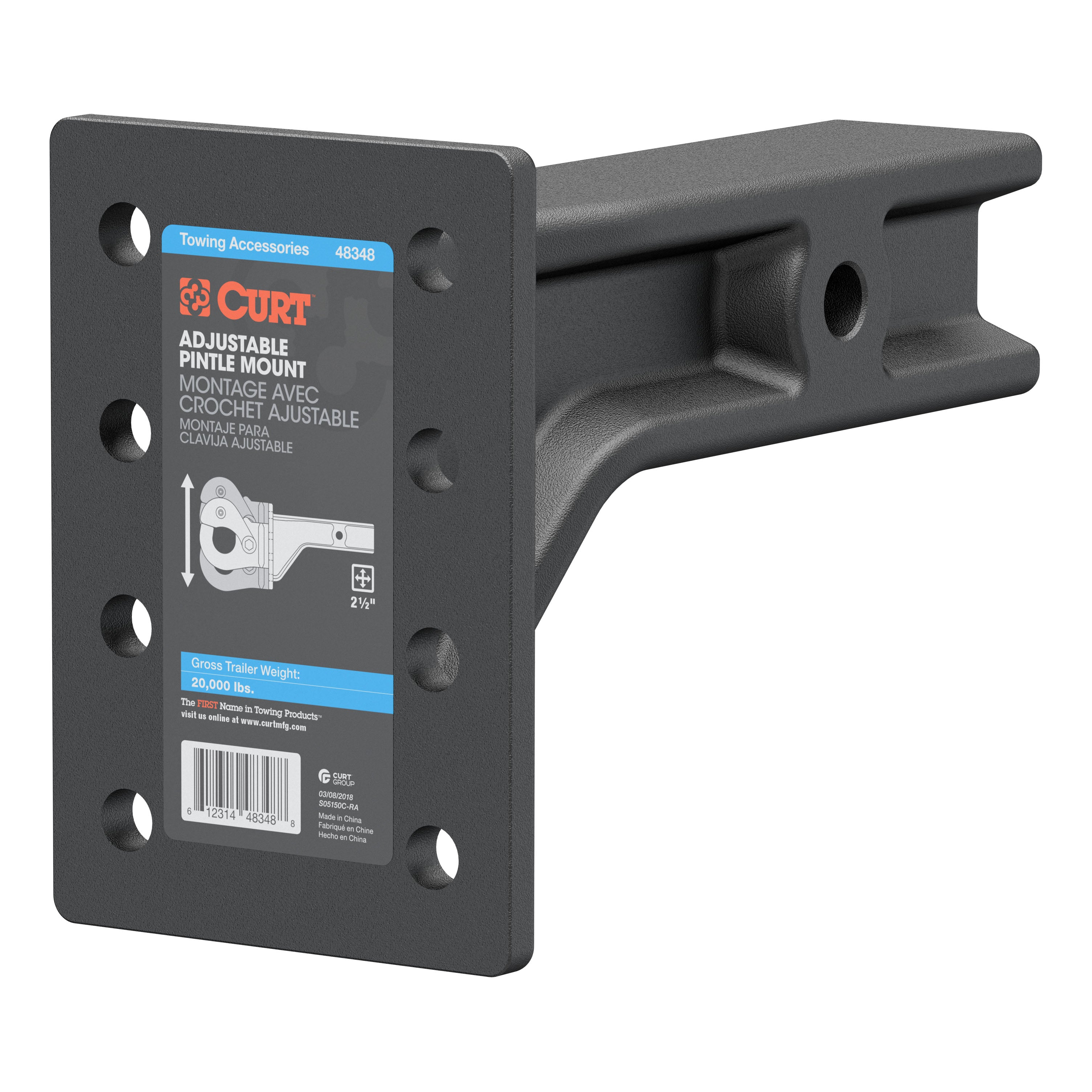 Specialty Towing Components,Pintle Mounting Plate