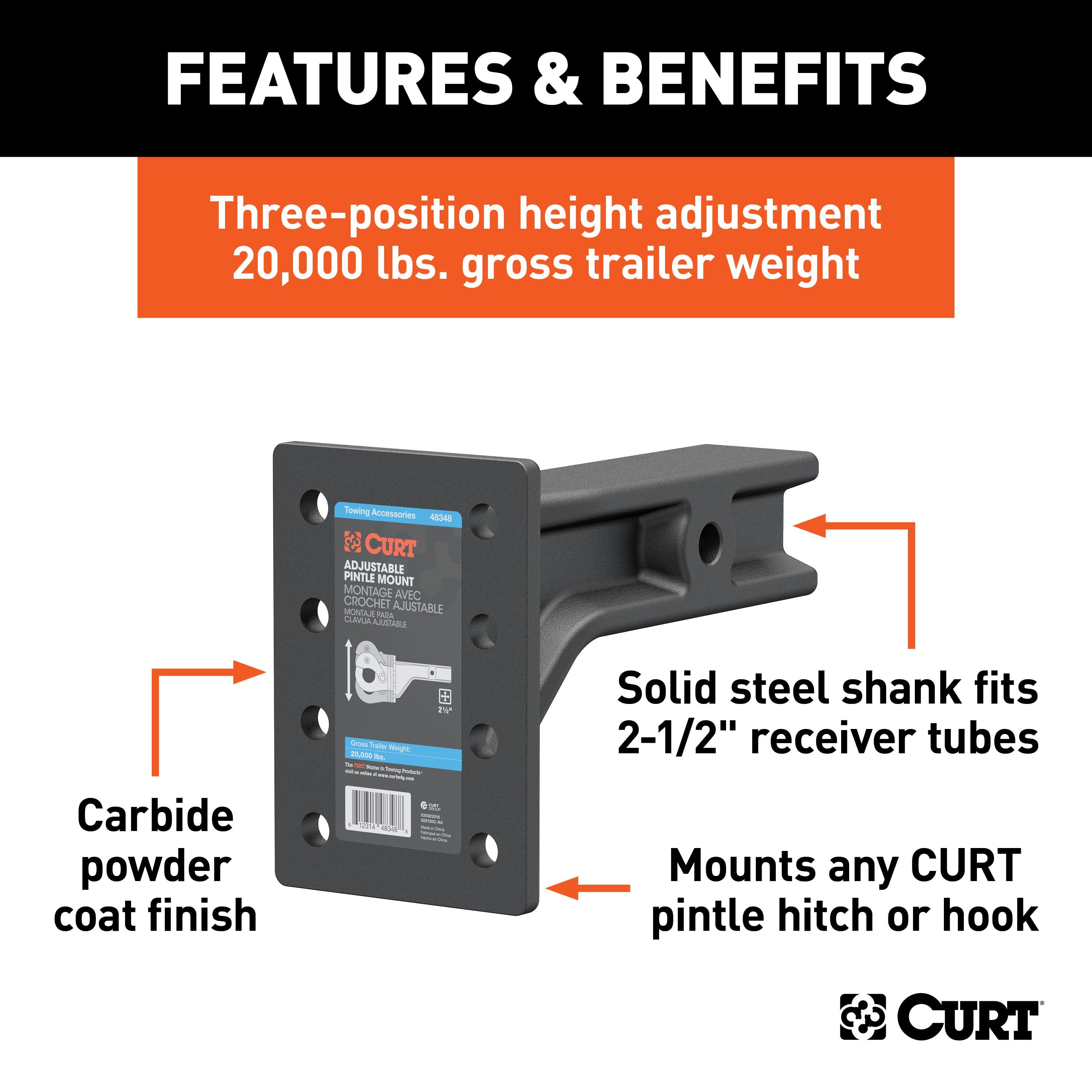 Specialty Towing Components,Pintle Mounting Plate