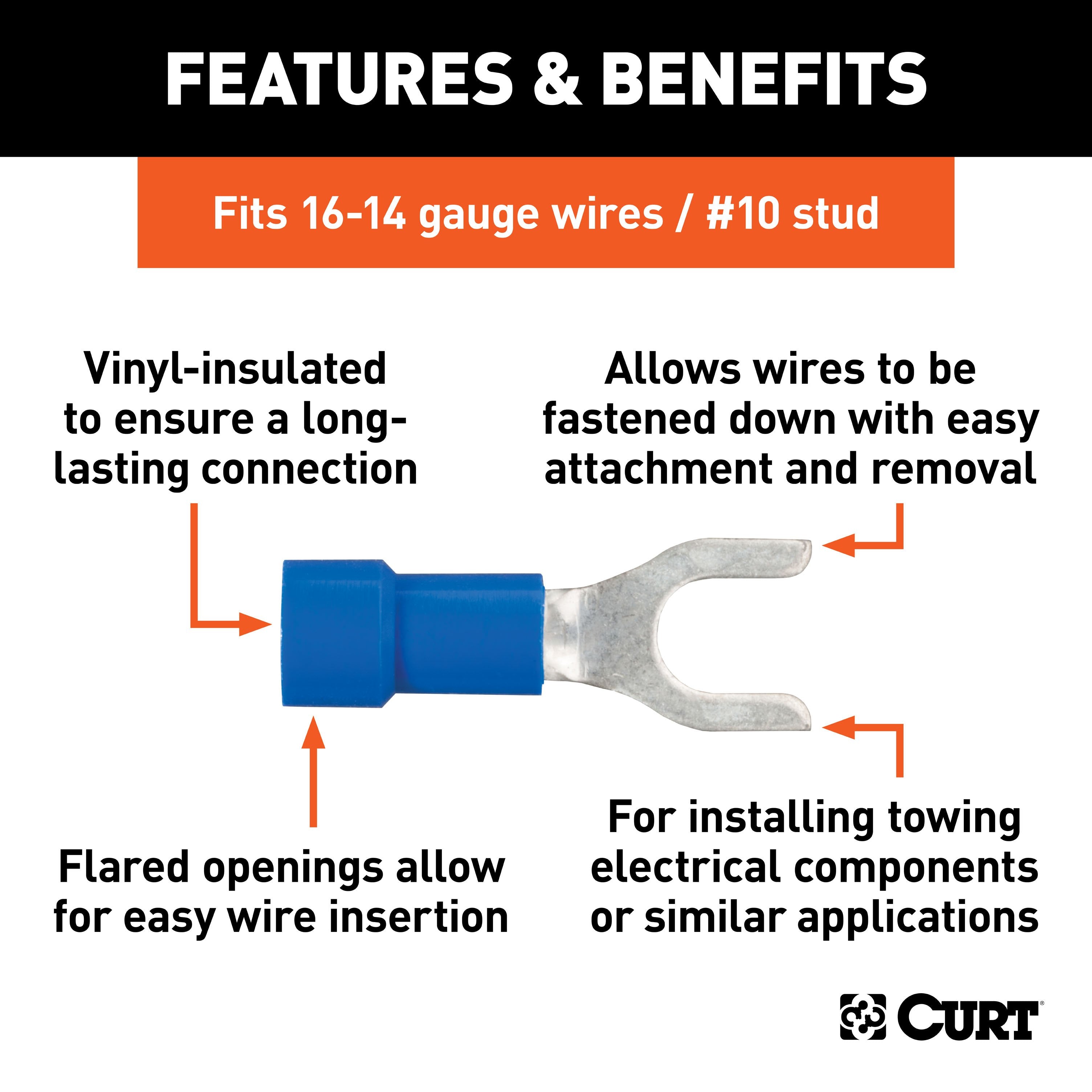 Flat Tow Wiring Parts,Looms Connectors and Ring Terminals