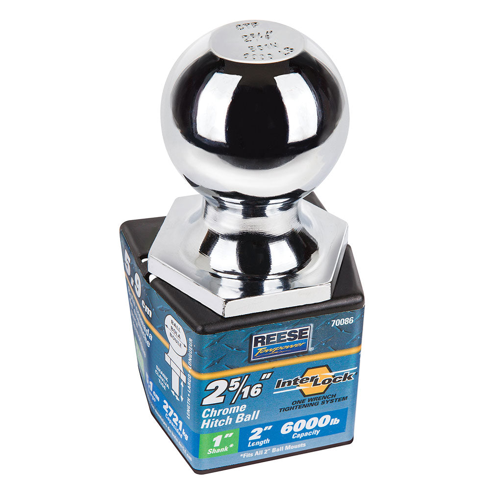 Trailer Hitch Ball,2-5/16 Inch Ball