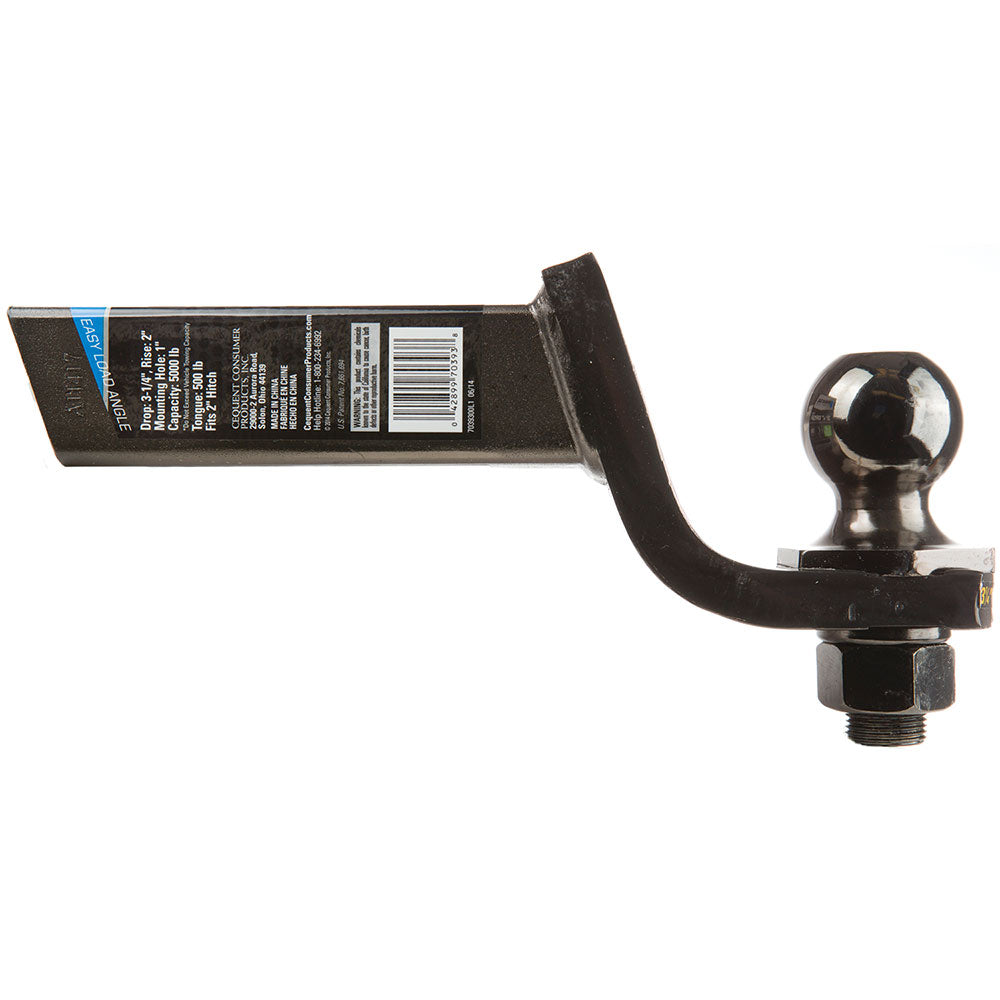 Trailer Hitch Ball Mount,Fixed Ball Mount