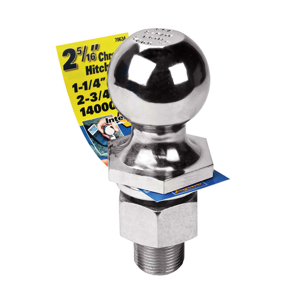 Trailer Hitch Ball,2-5/16 Inch Ball