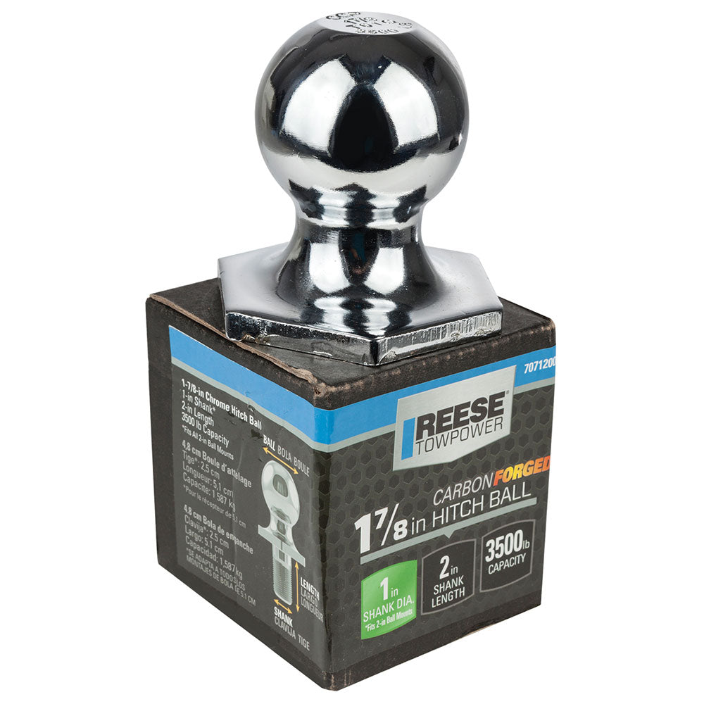 Trailer Hitch Ball,1-7/8 Inch Ball