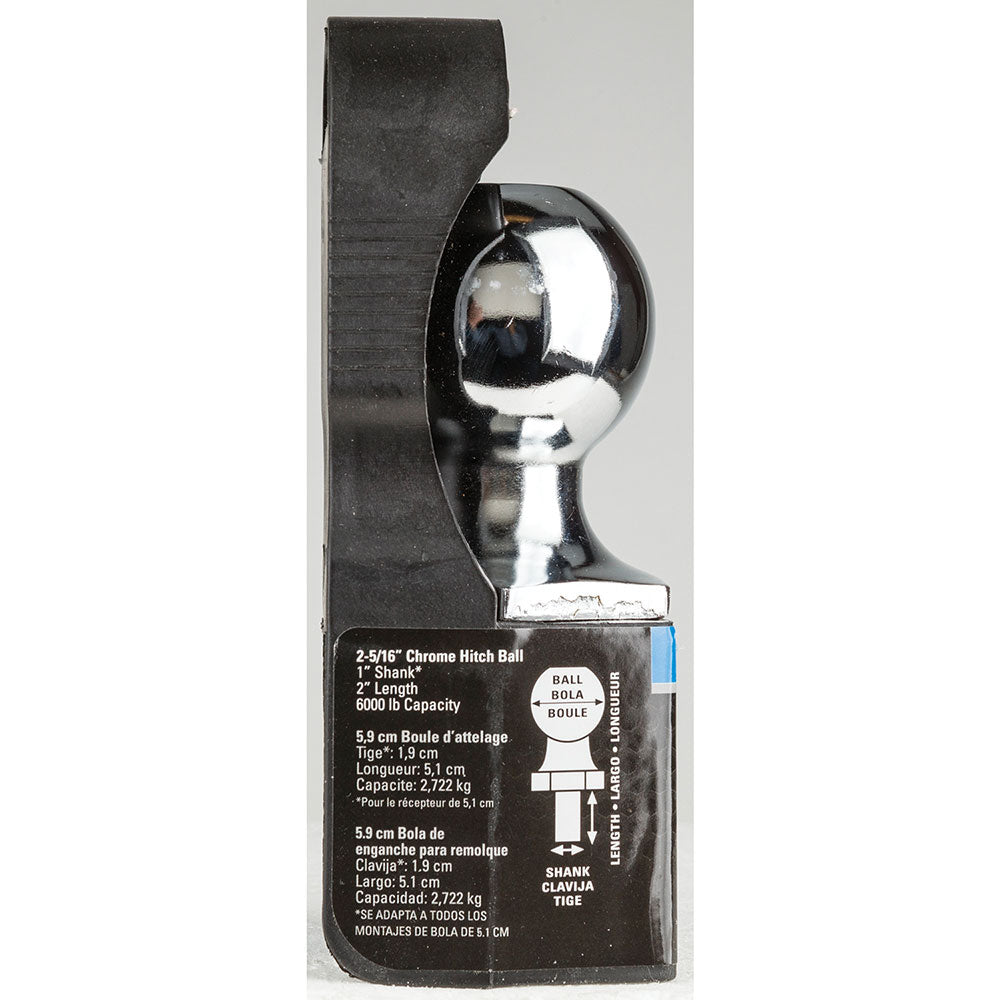 Trailer Hitch Ball,2-5/16 Inch Ball
