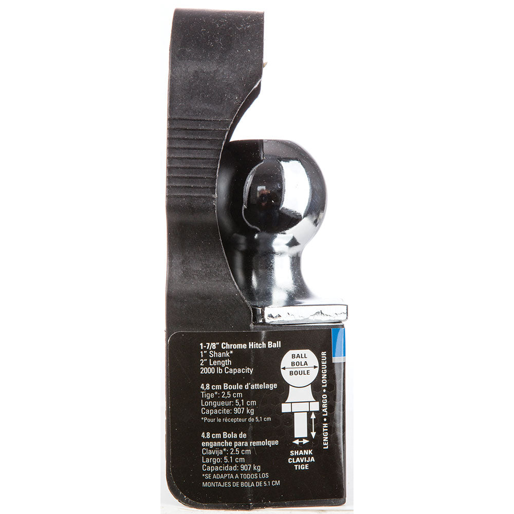 Trailer Hitch Ball,1-7/8 Inch Ball
