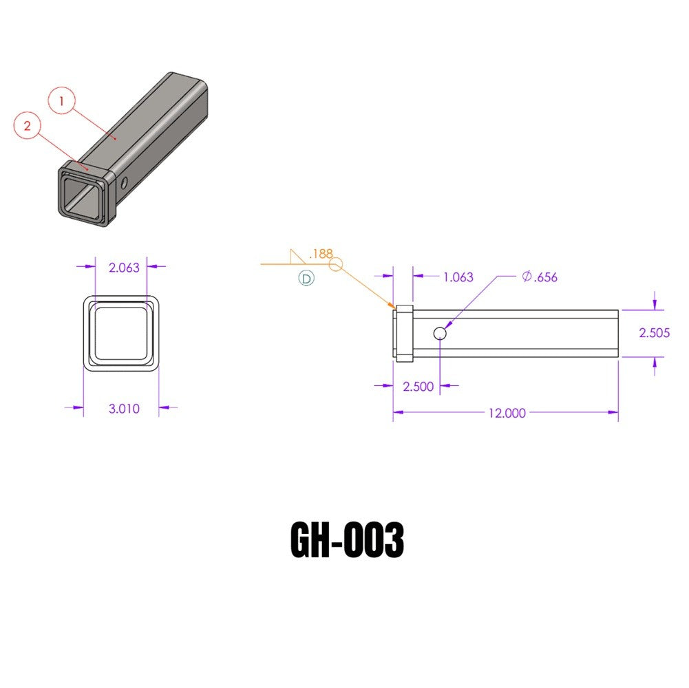 Trailer Hitch Accessories,Hitch Fabrication Parts