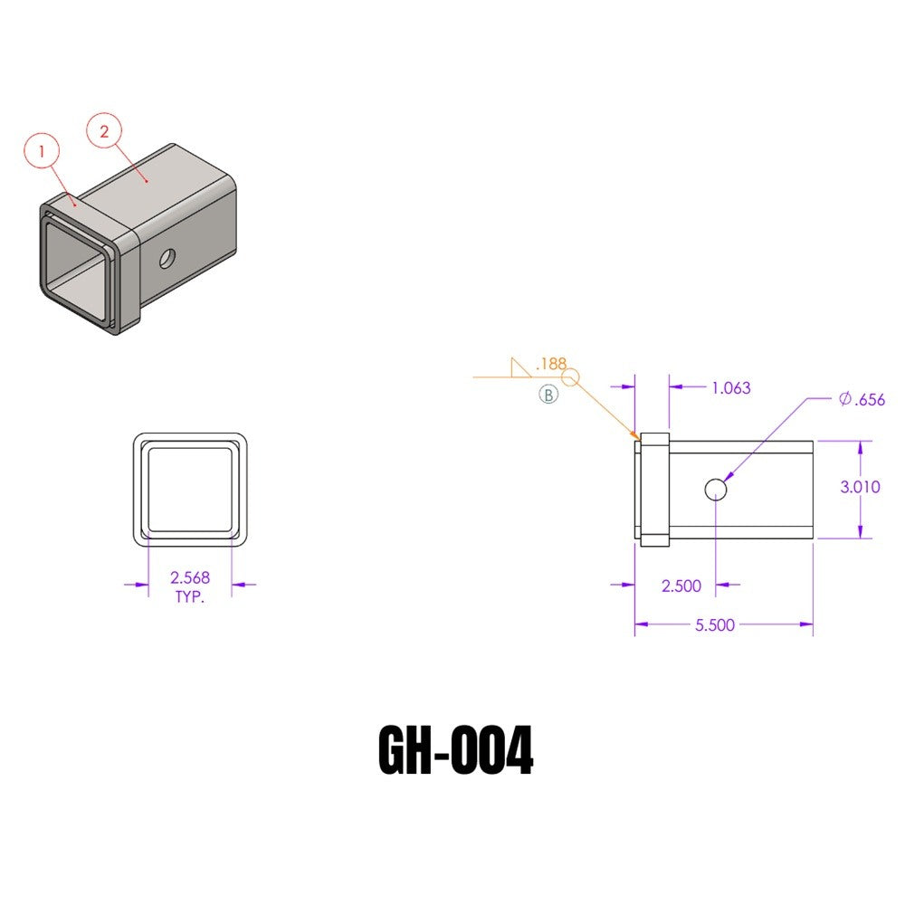 Trailer Hitch Accessories,Hitch Fabrication Parts