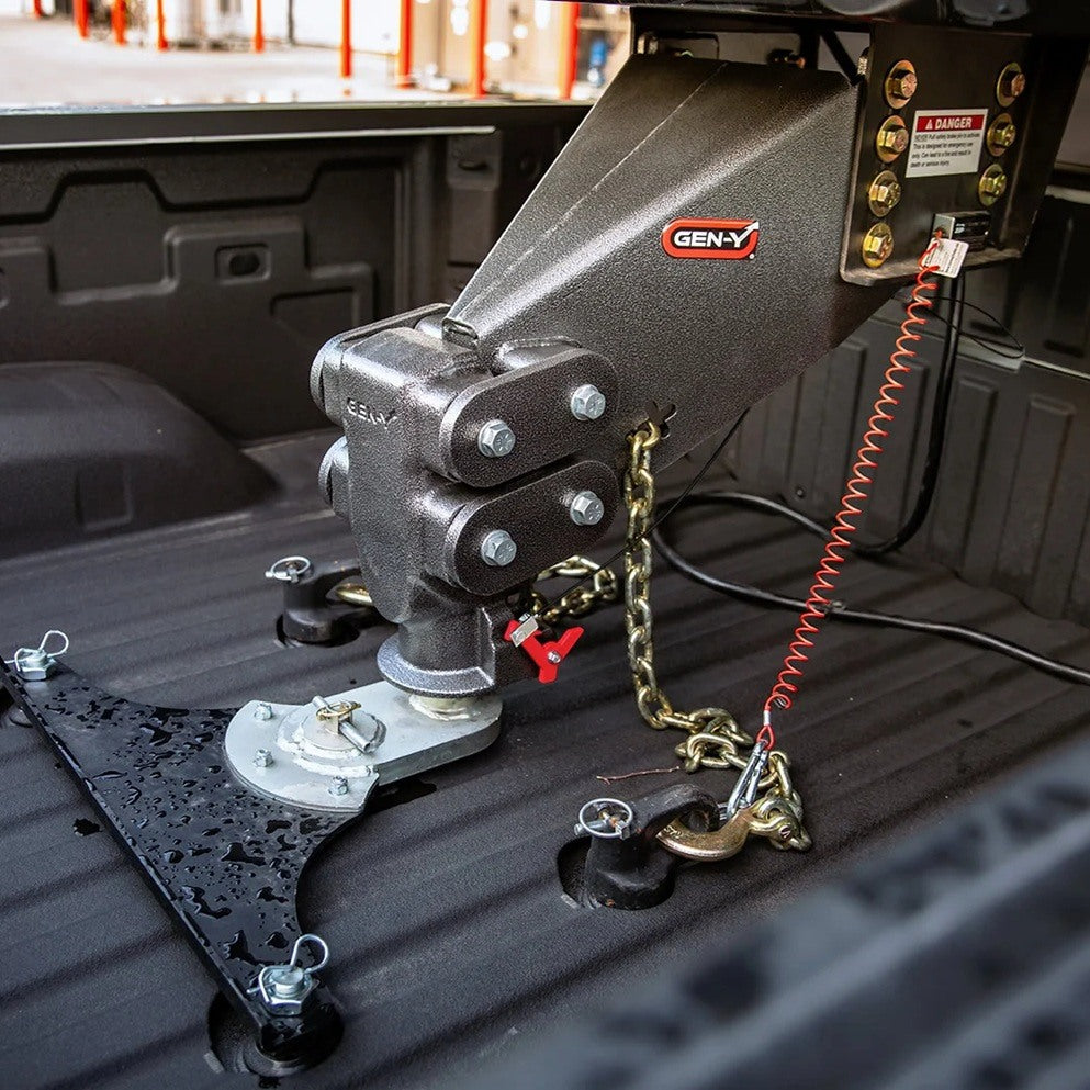 5th Wheel Pin Box,Pin Box to Gooseneck Hitch Adapter