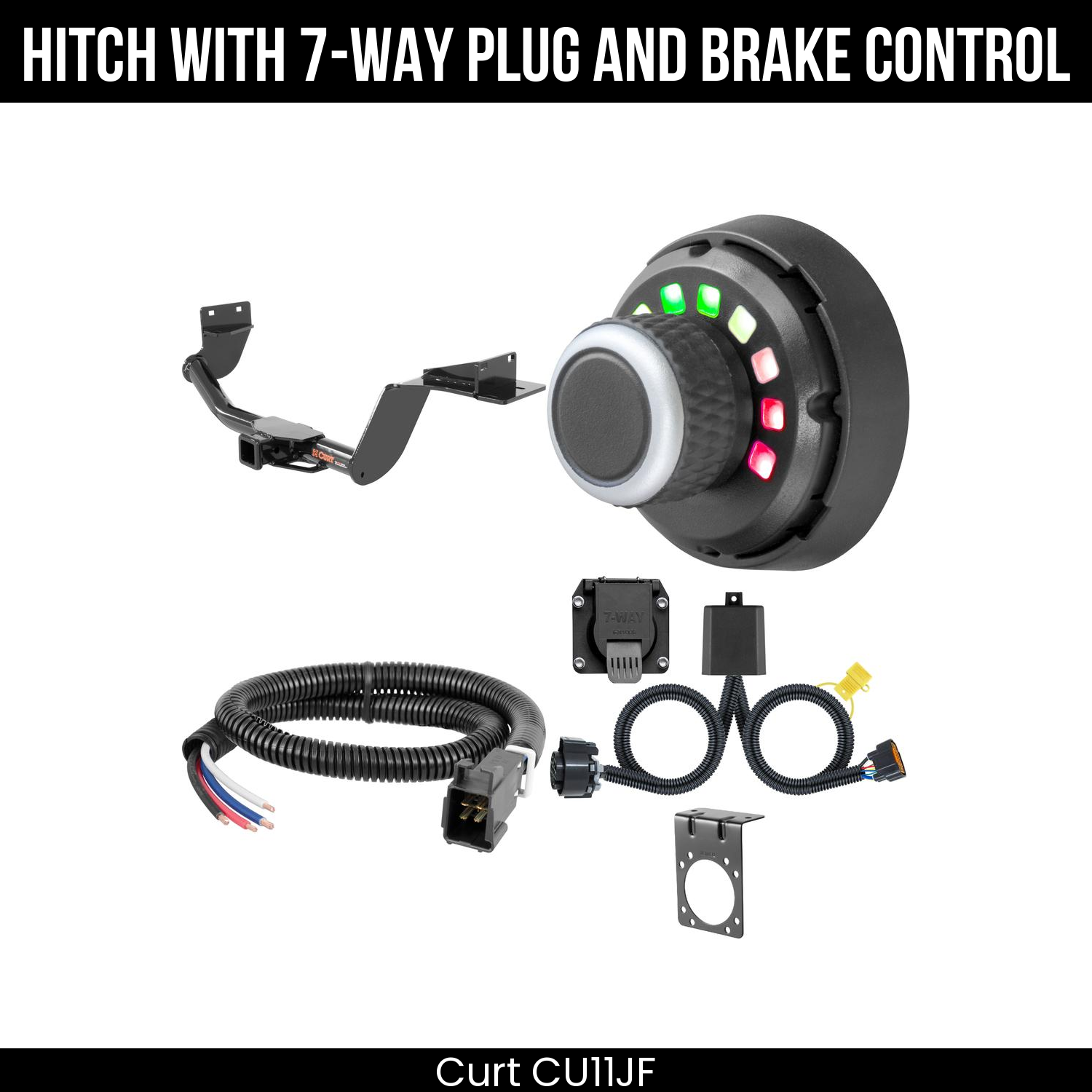 Trailer Hitch , 7-Way , Spectrum Brake Control