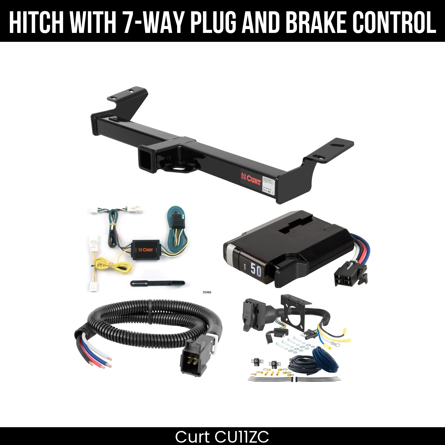Trailer Hitch , 7-Way , TriFlex NEXT Brake Control