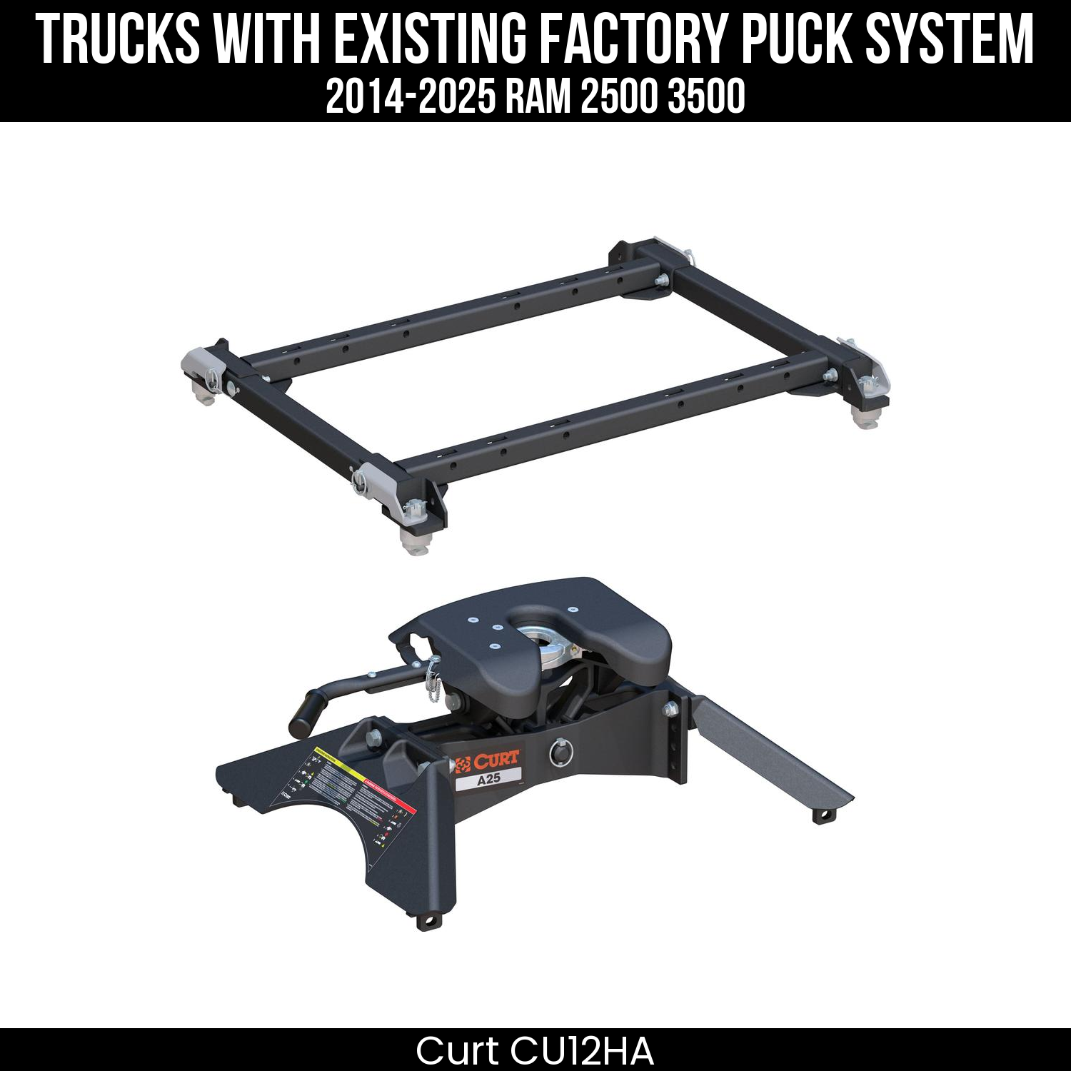 Puck 5th Wheel Adapter,Replacement 5th Wheel Legs,A25 5th Wheel Hitch Head