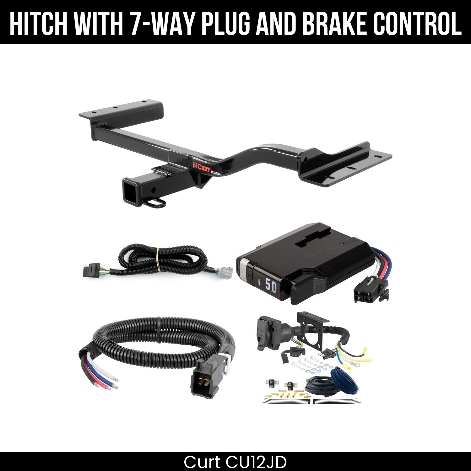 Trailer Hitch , 7-Way , TriFlex NEXT Brake Control