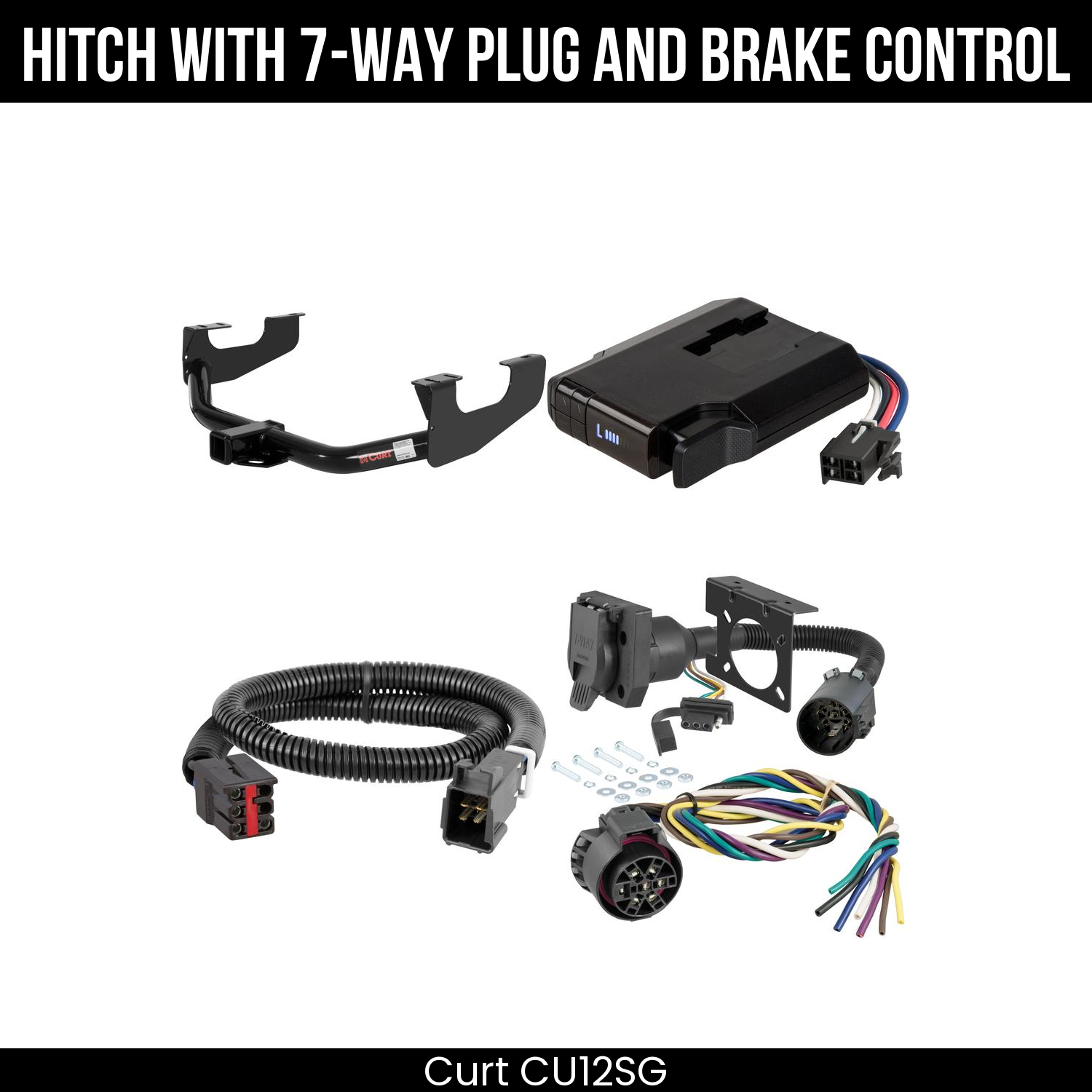 Trailer Hitch , 7-Way , Venturer Brake Control