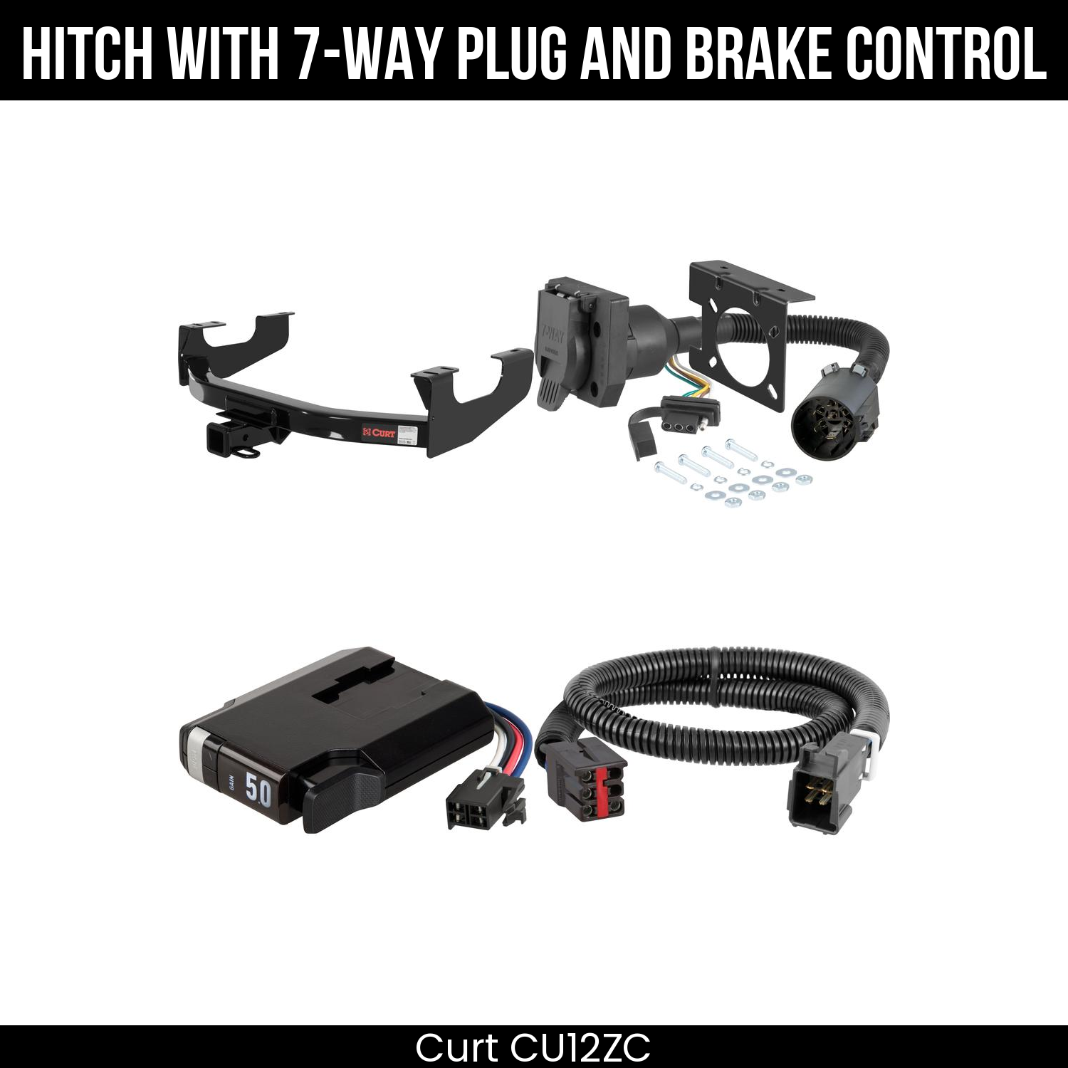 Trailer Hitch , 7-Way , TriFlex NEXT Brake Control