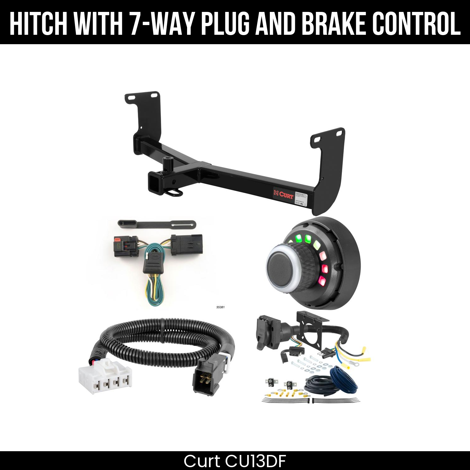 Trailer Hitch , 7-Way , Spectrum Brake Control