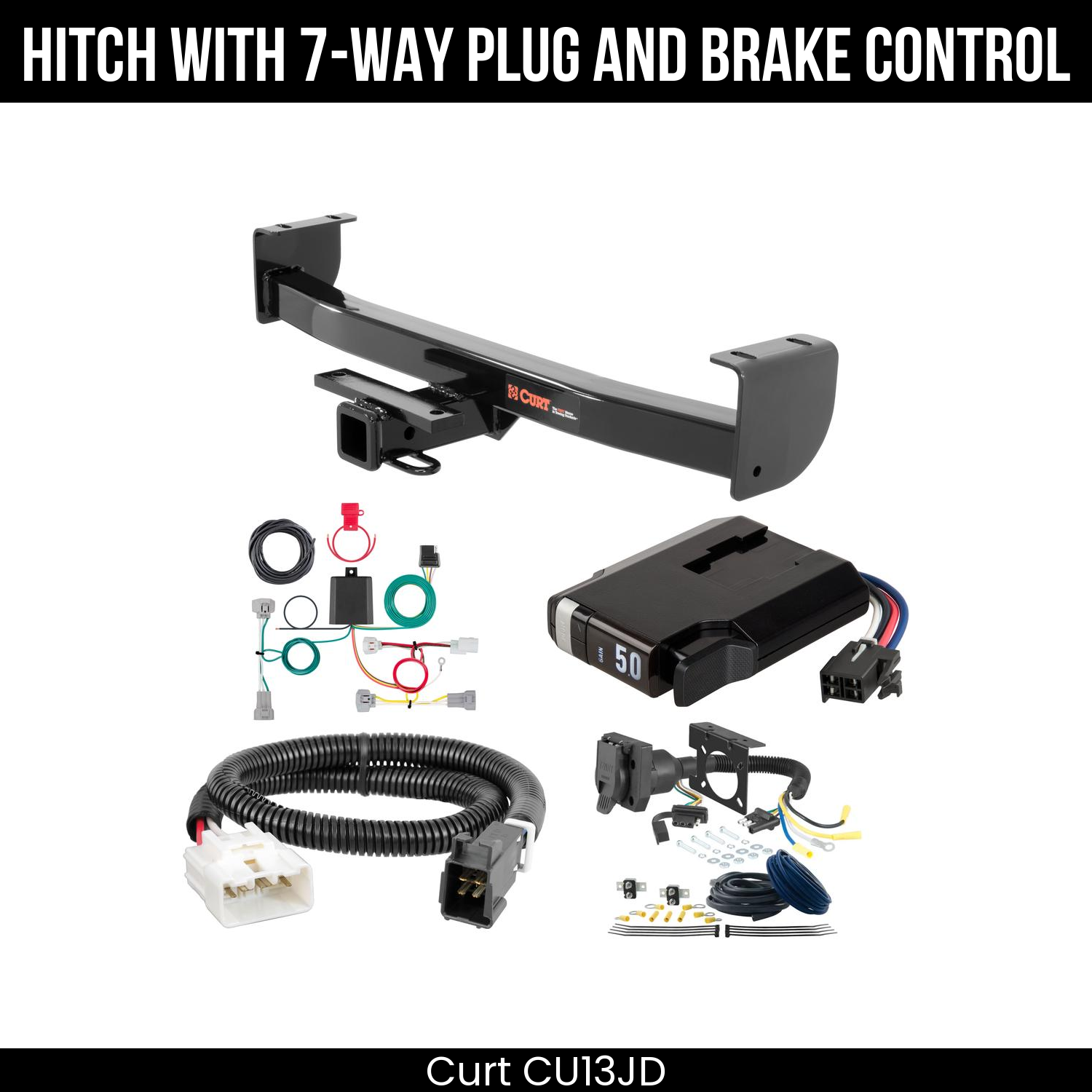 Trailer Hitch , 7-Way , TriFlex NEXT Brake Control