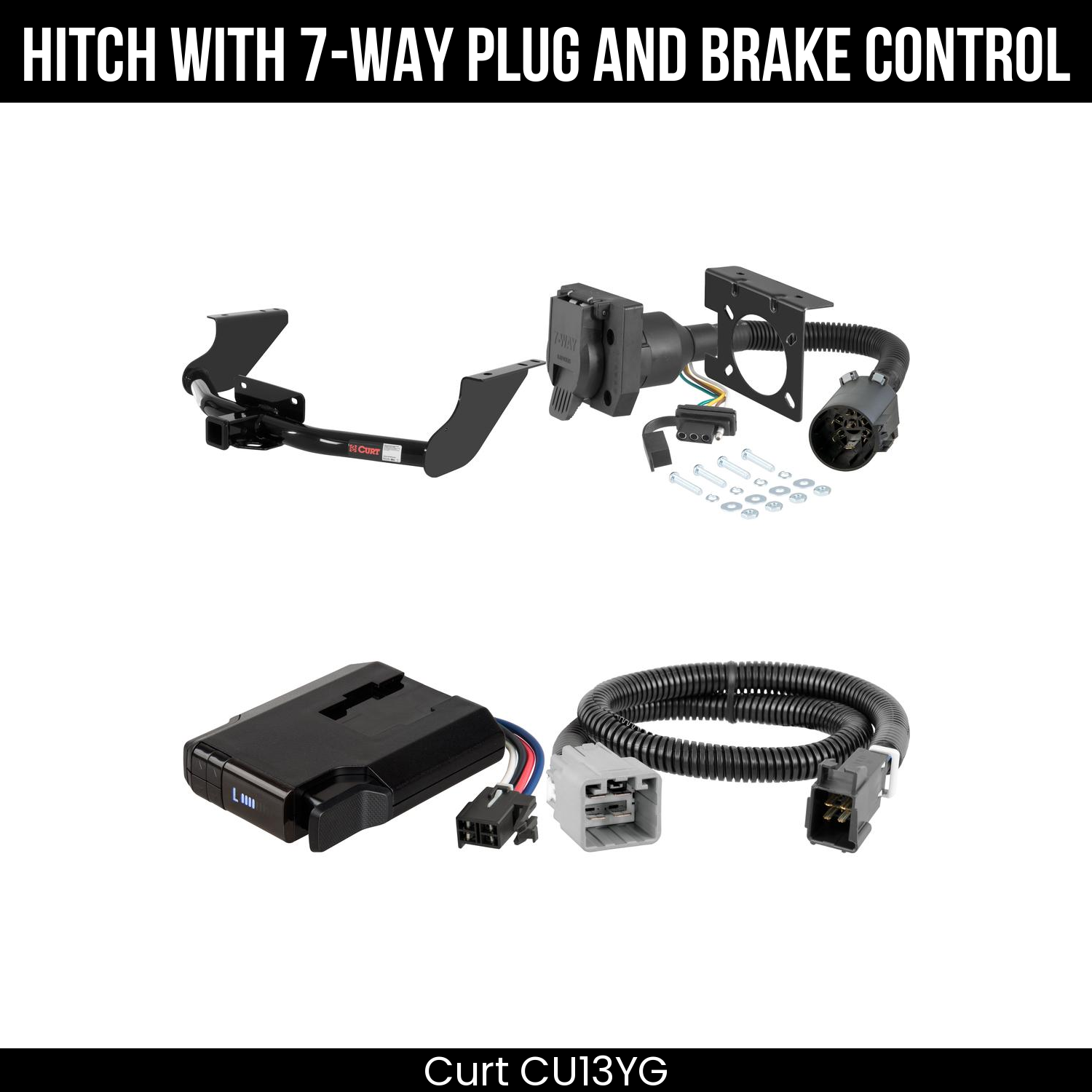 Trailer Hitch , 7-Way , Venturer Brake Control
