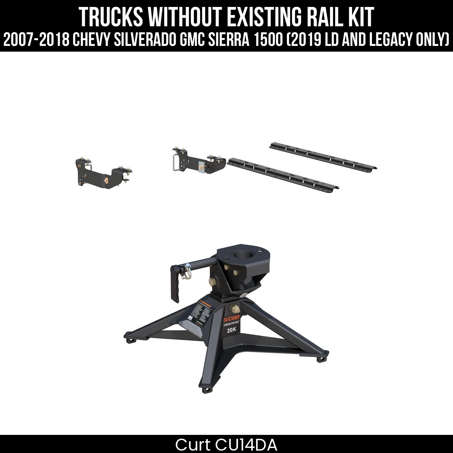Custom 5th Wheel Brackets,Universal 5th Wheel Base Rails,CrossWing 5th Wheel Hitch