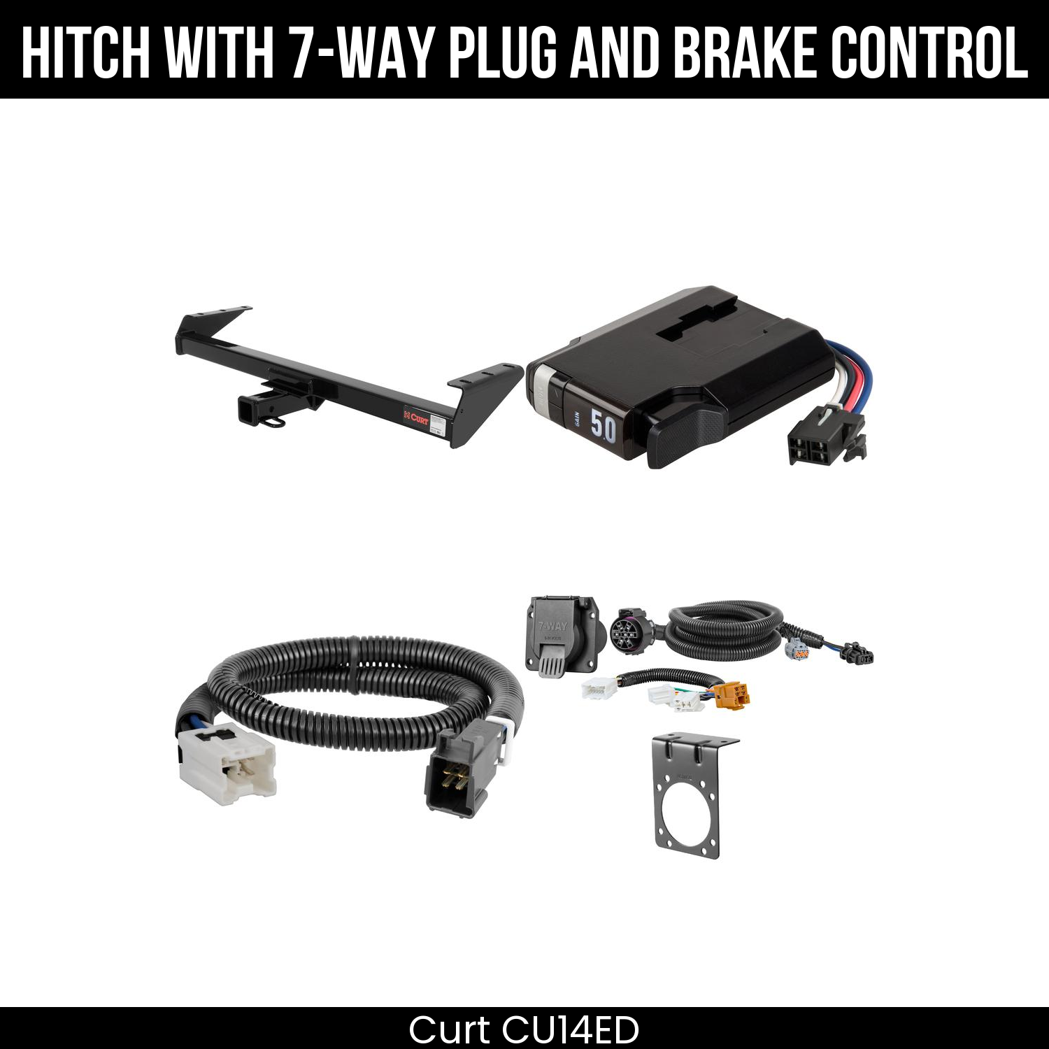 Trailer Hitch , 7-Way , TriFlex NEXT Brake Control