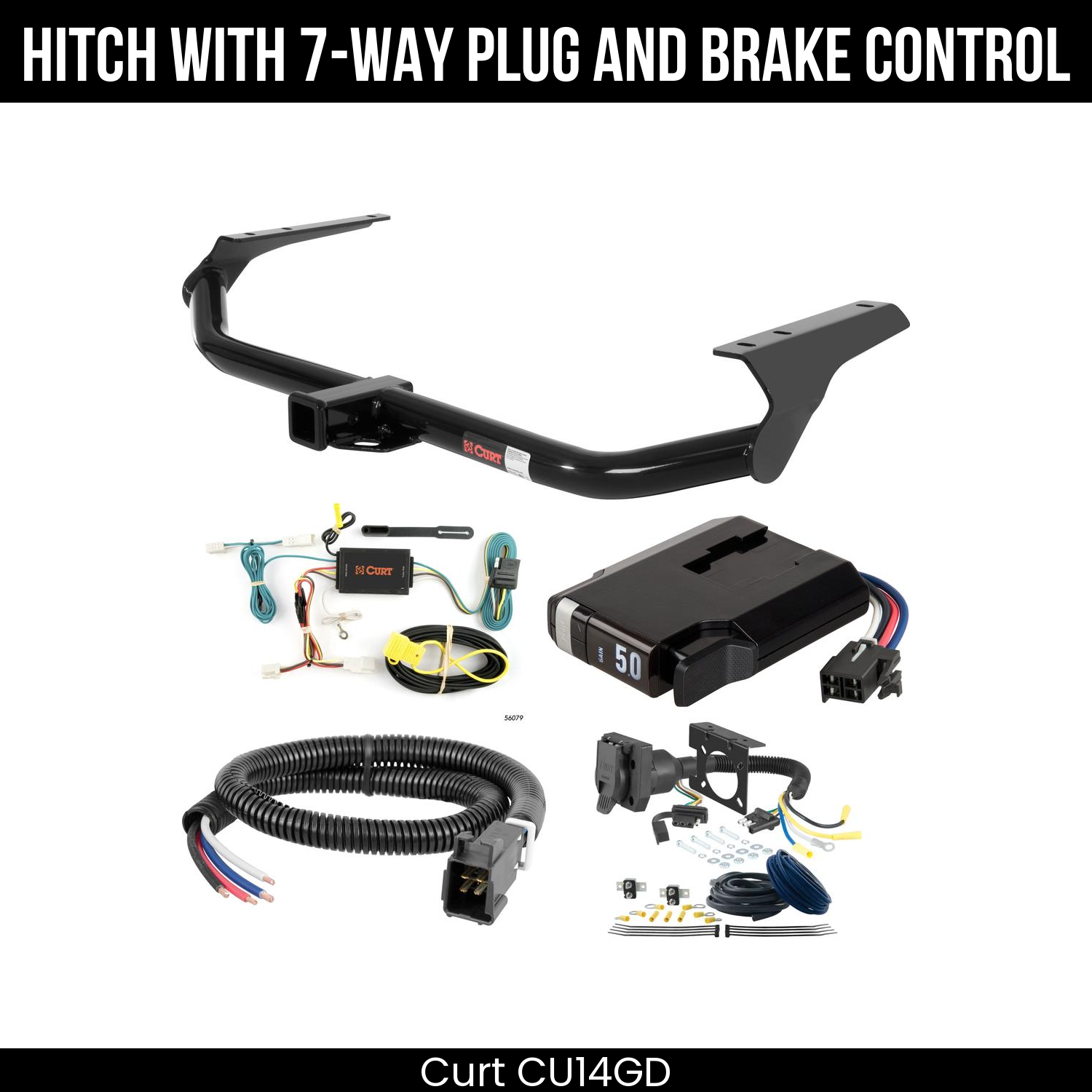 Trailer Hitch , 7-Way , TriFlex NEXT Brake Control