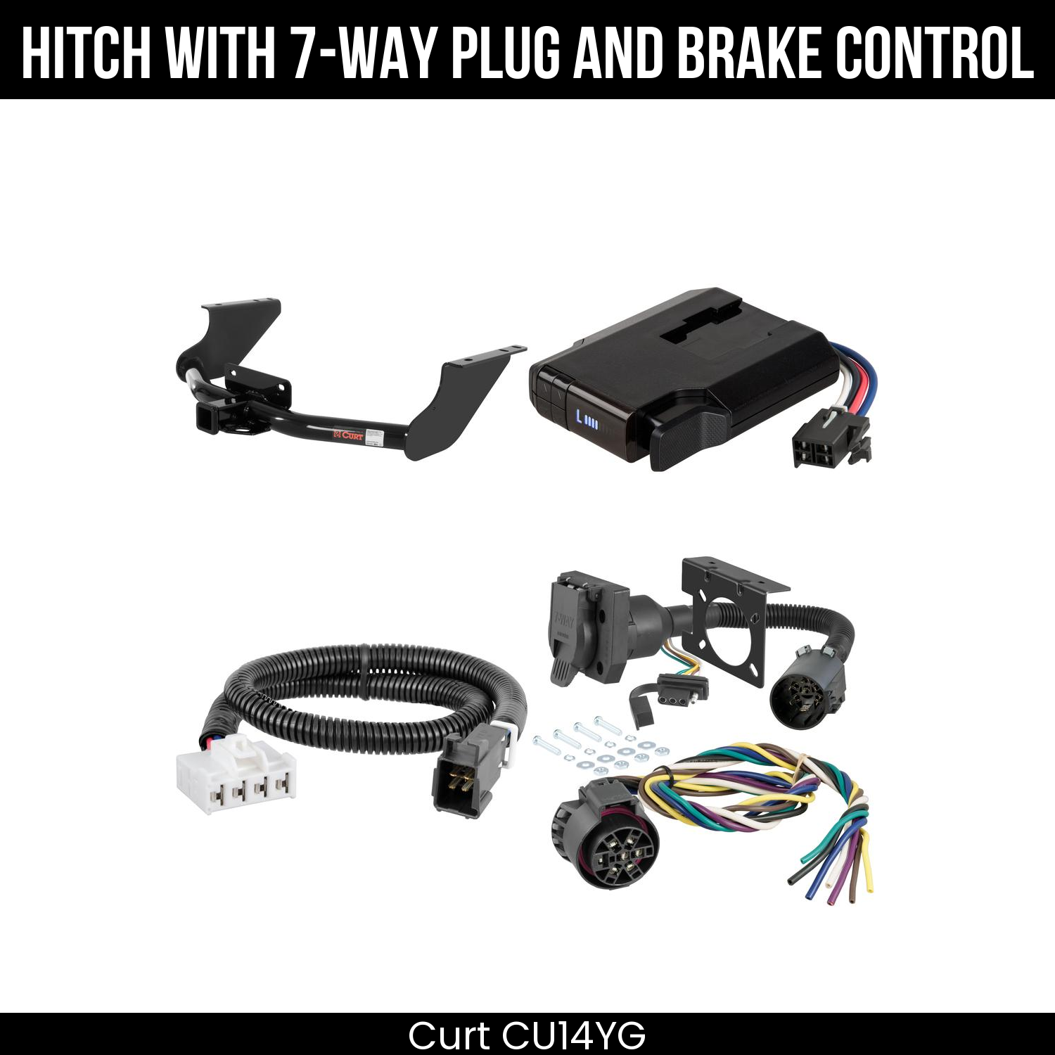 Trailer Hitch , 7-Way , Venturer Brake Control