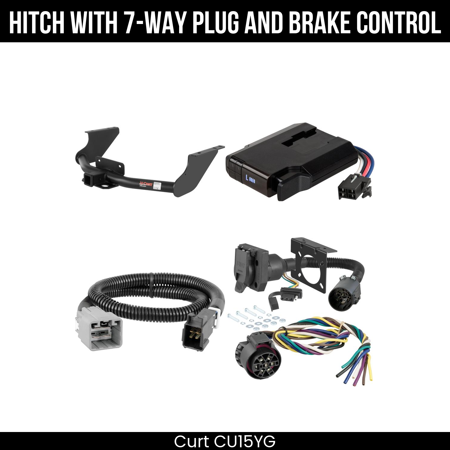 Trailer Hitch , 7-Way , Venturer Brake Control