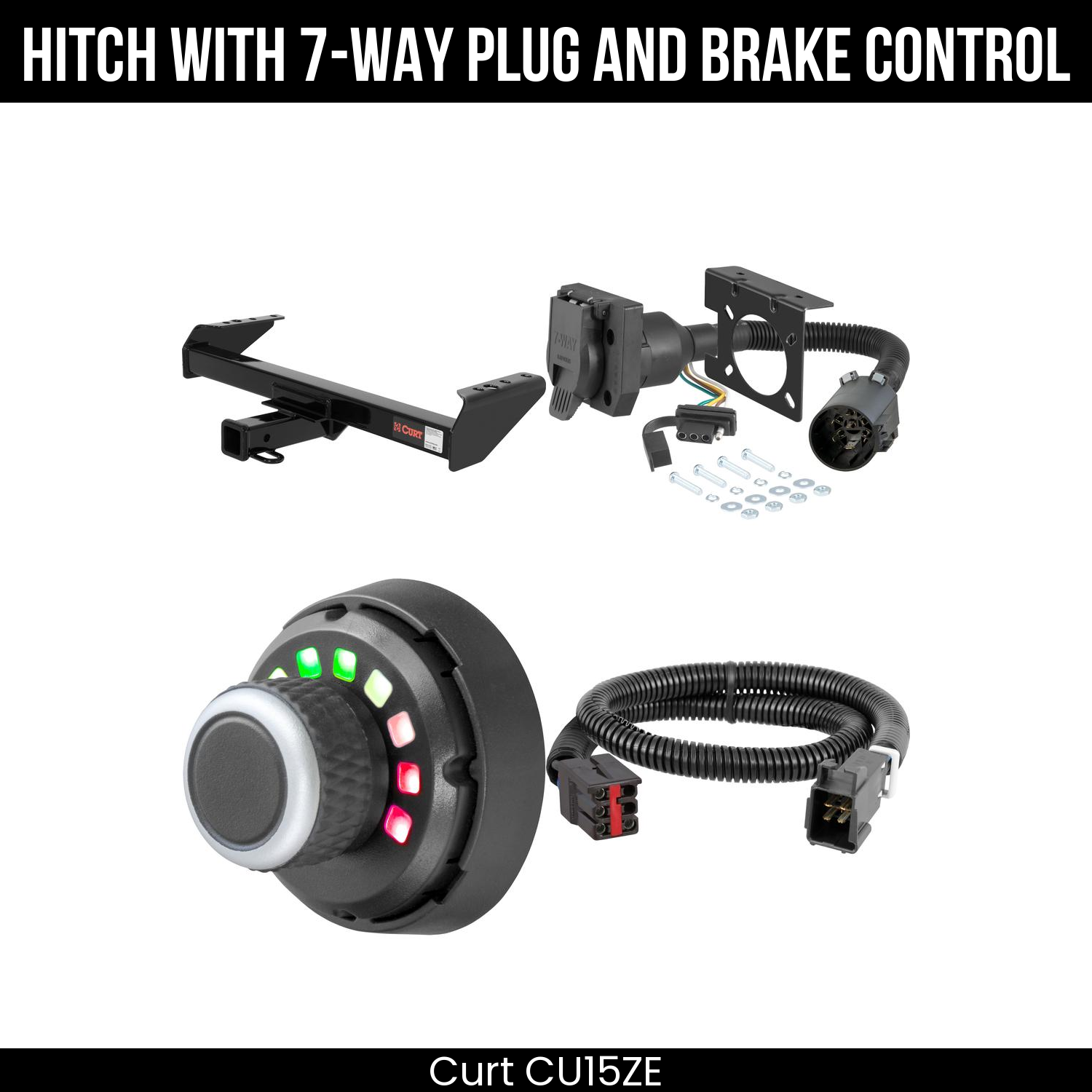 Trailer Hitch , 7-Way , Spectrum Brake Control