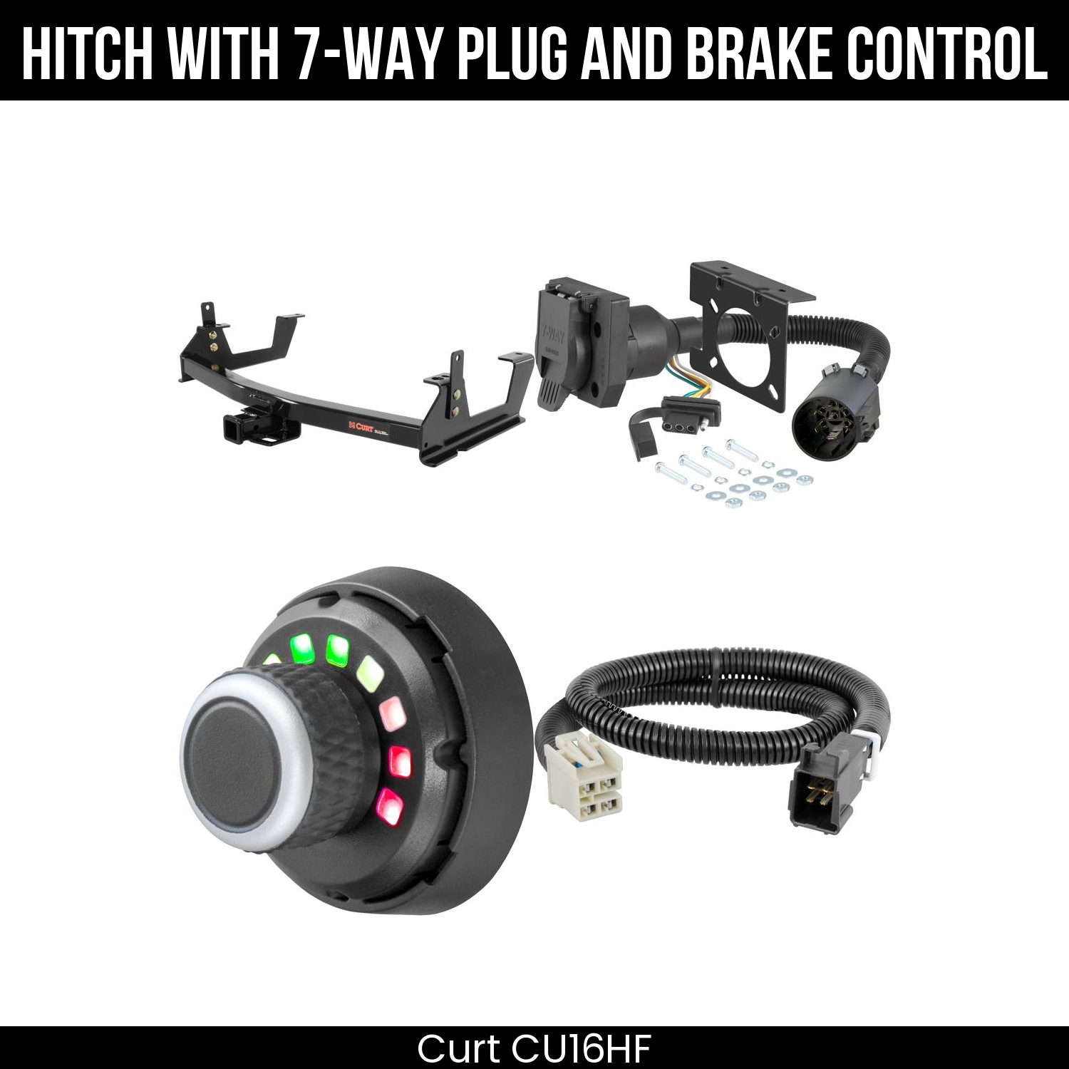 Trailer Hitch , 7-Way , Spectrum Brake Control